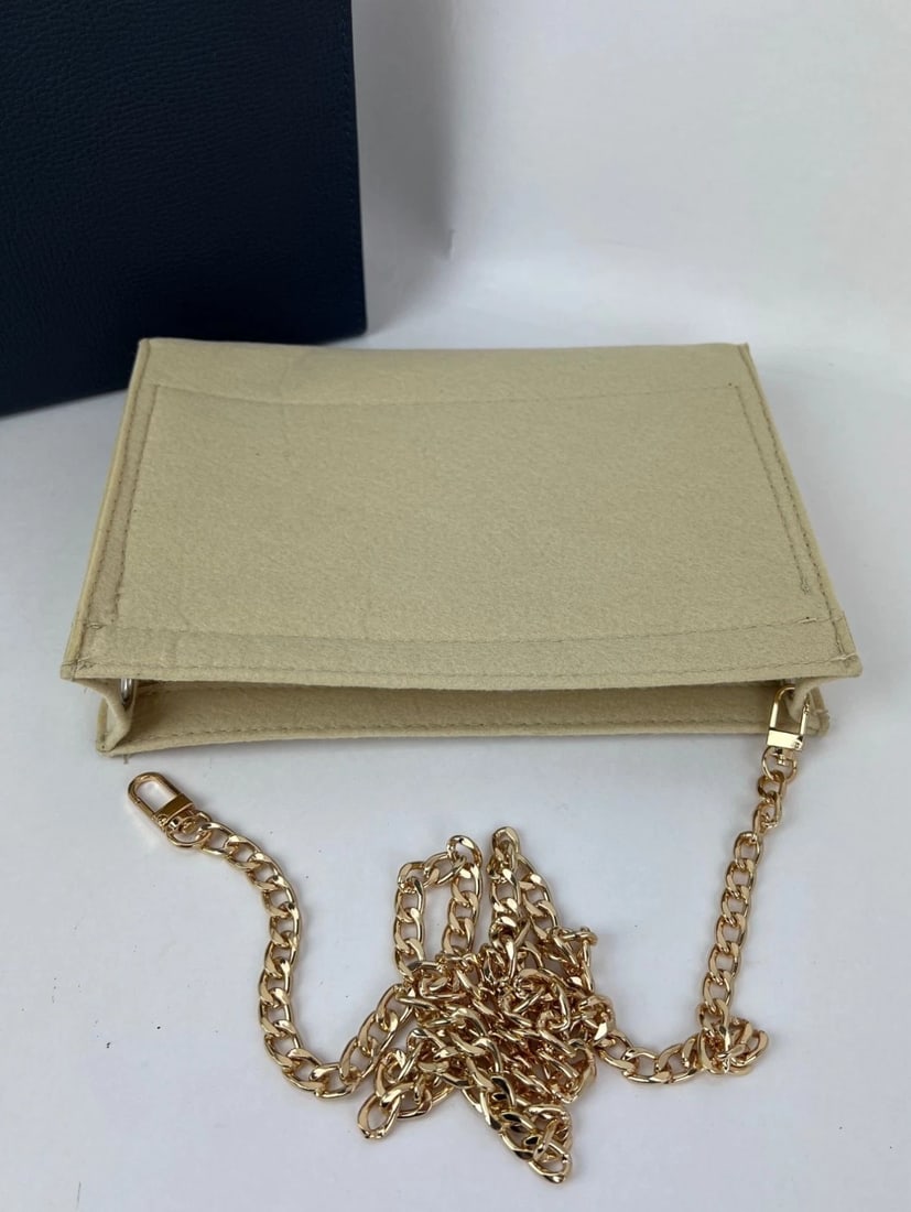 Louis Vuitton X Nigo Taurillon Denim Drip Pochette Voyage MM Crossbody Clutch Ba - 8