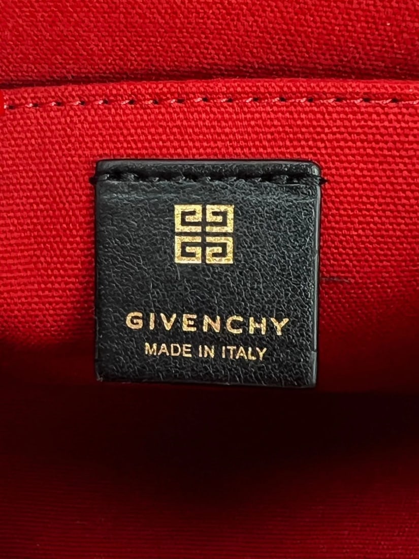 Givenchy Mini G Shopper Black Canvas Tote Bag - 7