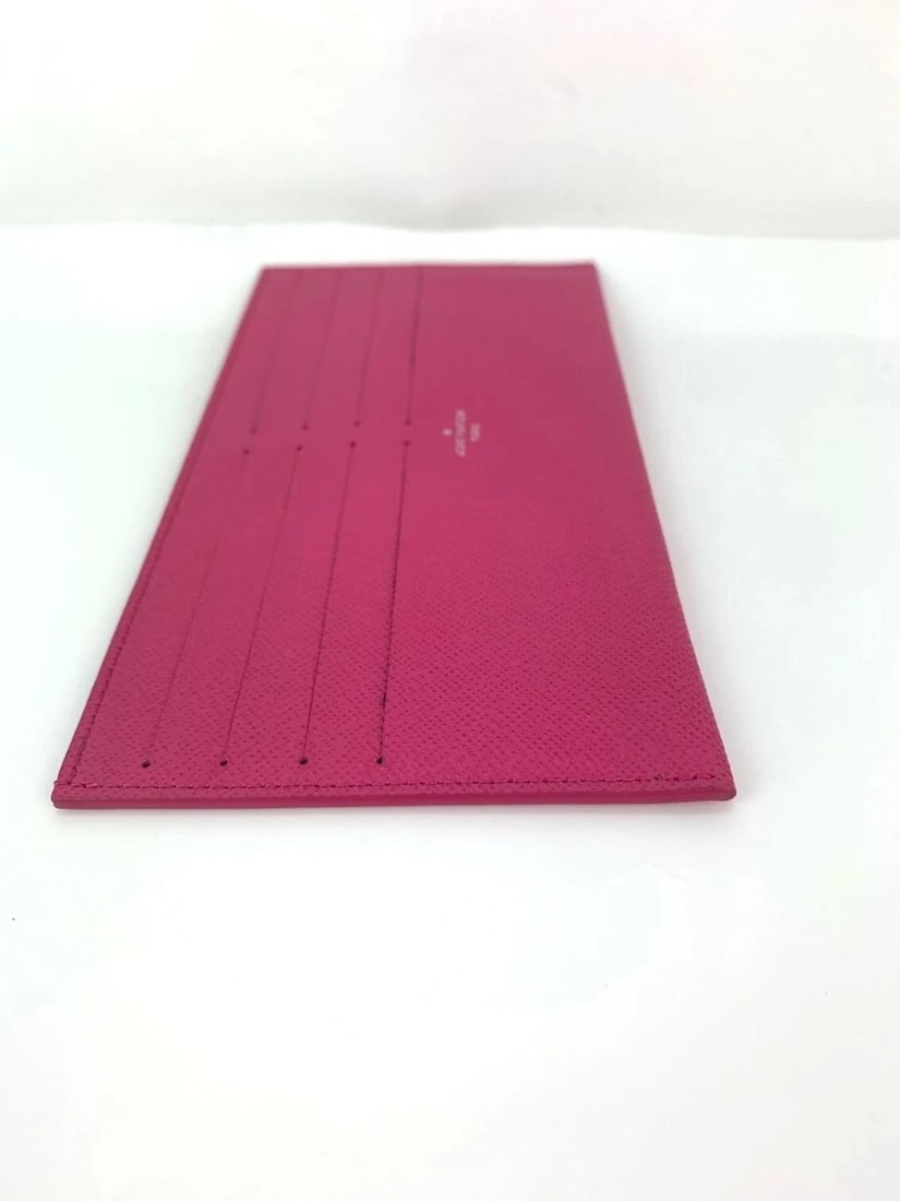 Louis Vuitton 8 Credit Card Insert Pink Leather wallet from Felicie - 7