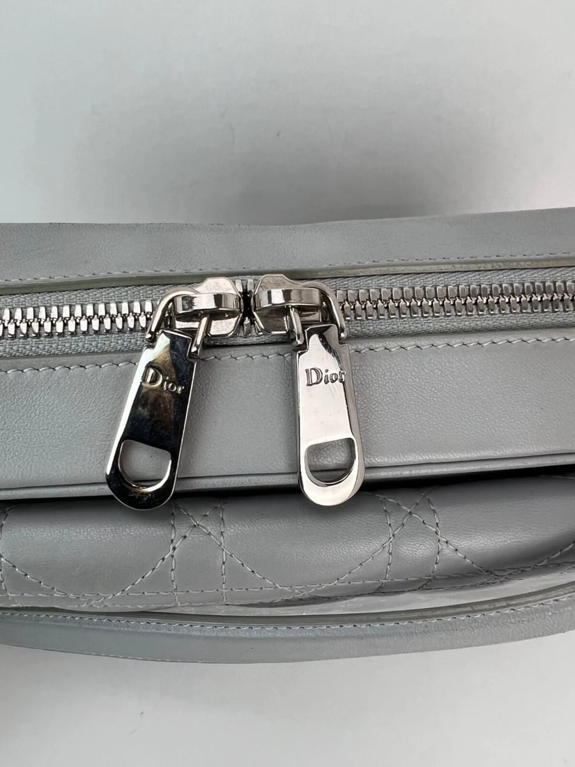 Christian Dior Lambskin Cannage Stardust Small Camera Crossbody Bag - 18