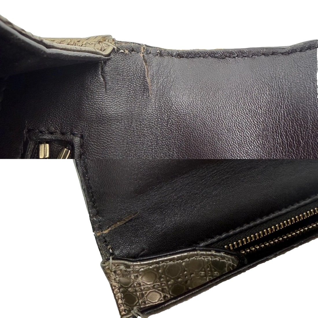 Christian Dior Diorama Cannage Embossed Calfskin Ombre Crossbody Bag - 3