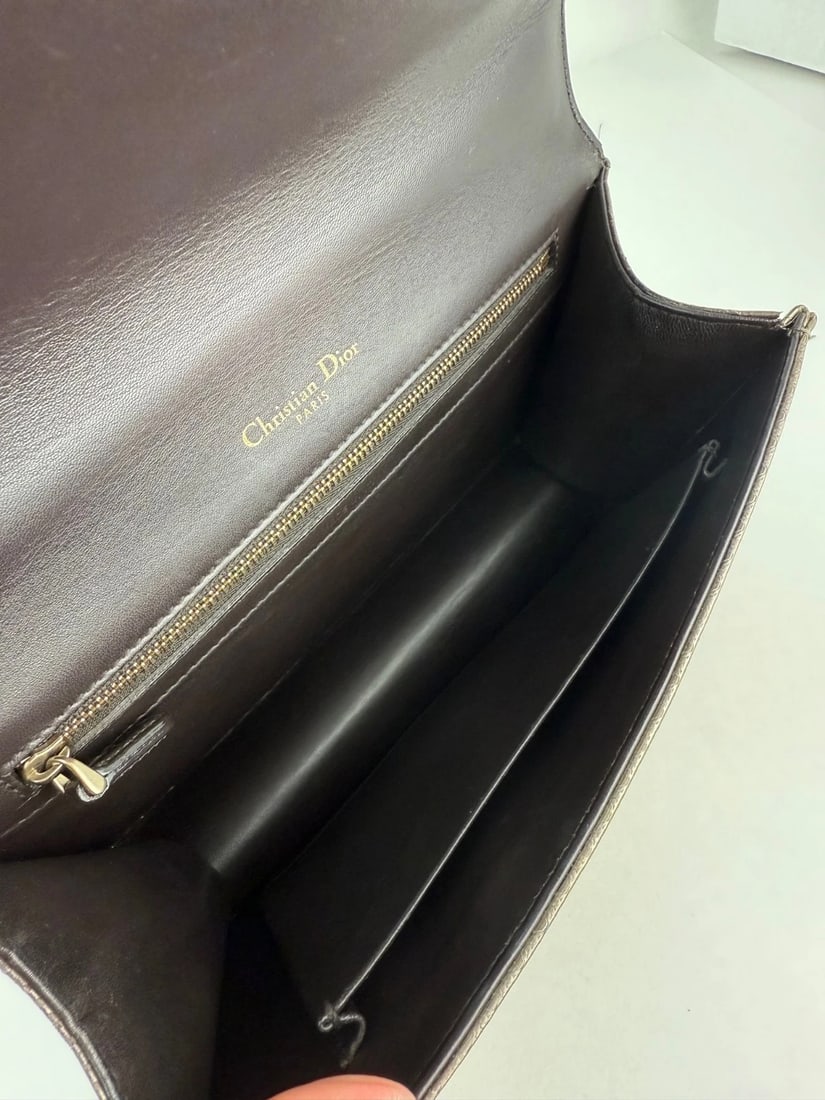 Christian Dior Diorama Cannage Embossed Calfskin Ombre Crossbody Bag - 7