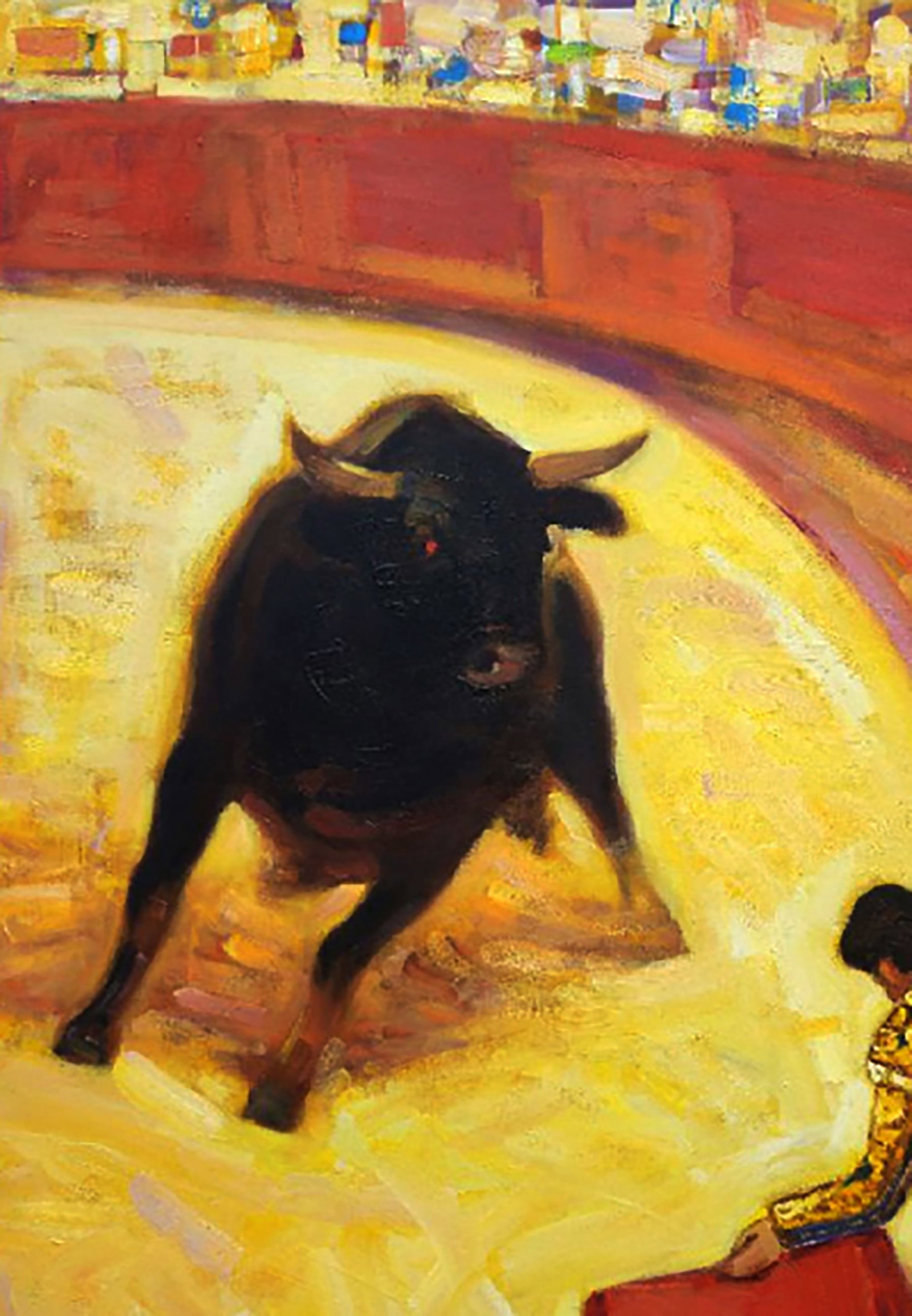 Oil painting Matador fight in the arena Yuri Shkrob - 2