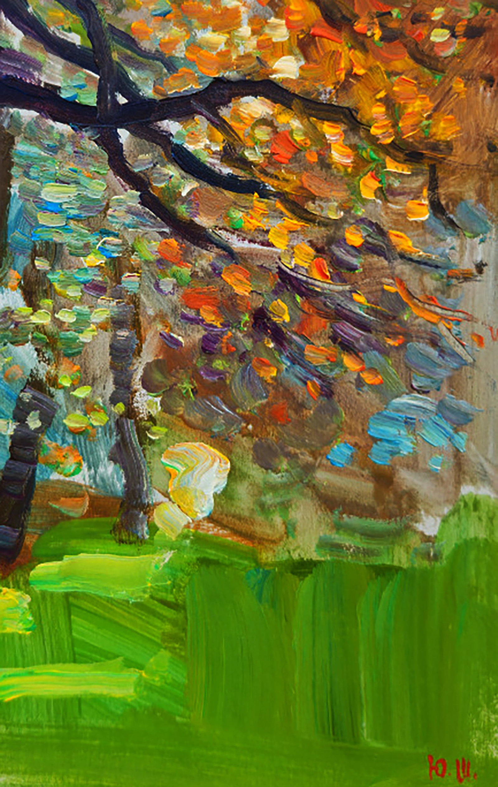 Oil painting Amazing light in nature Yuri Shkrob - 5