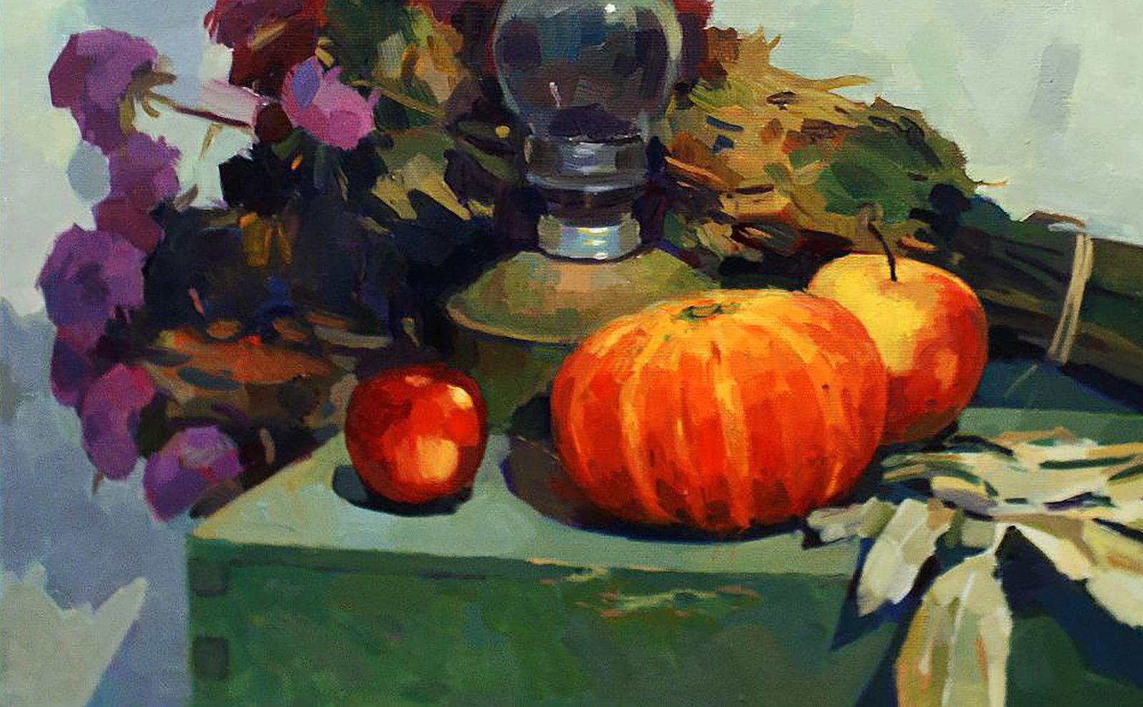 Oil painting Autumn still life Anastasia Yaroshevich - 4