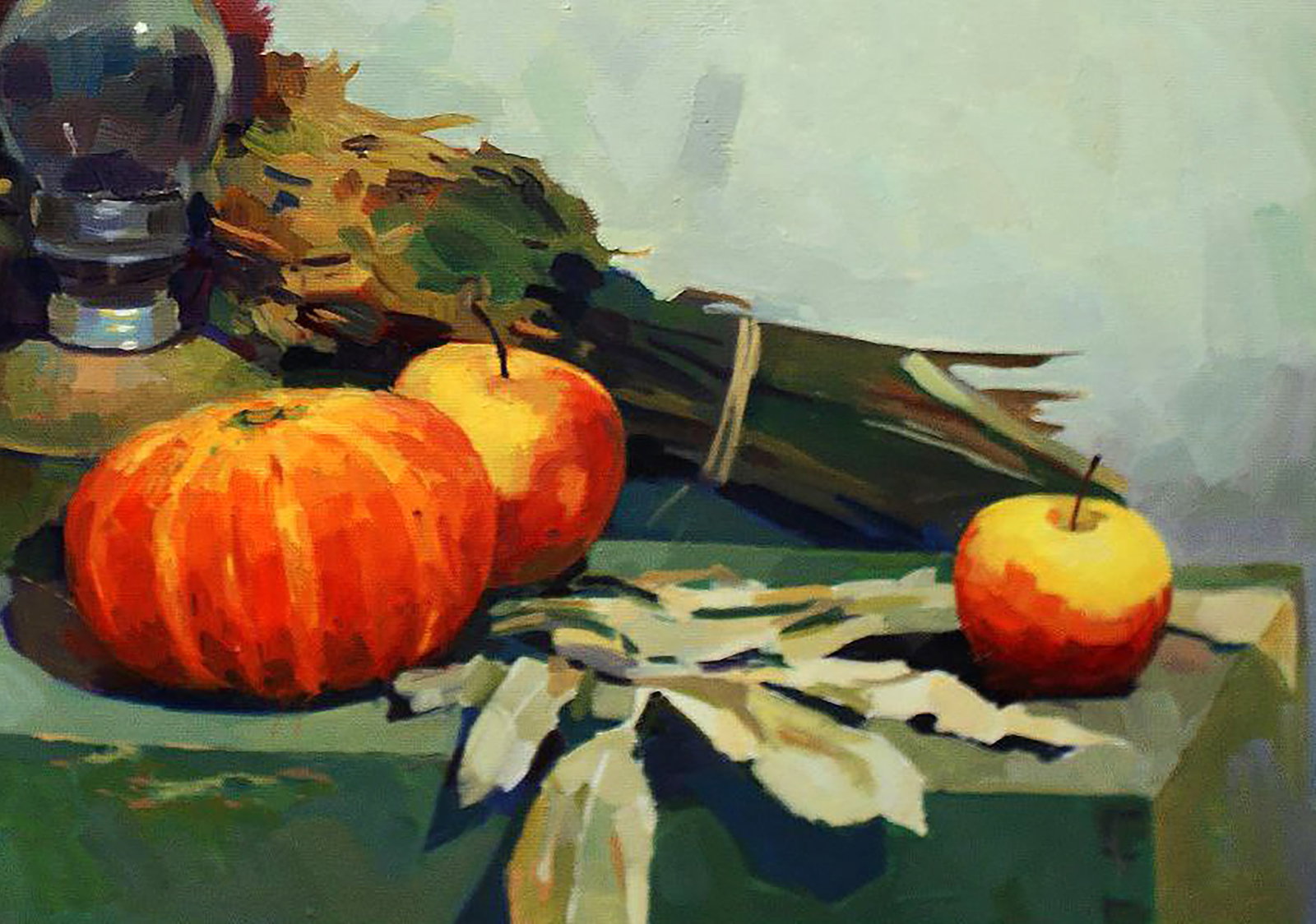 Oil painting Autumn still life Anastasia Yaroshevich - 5
