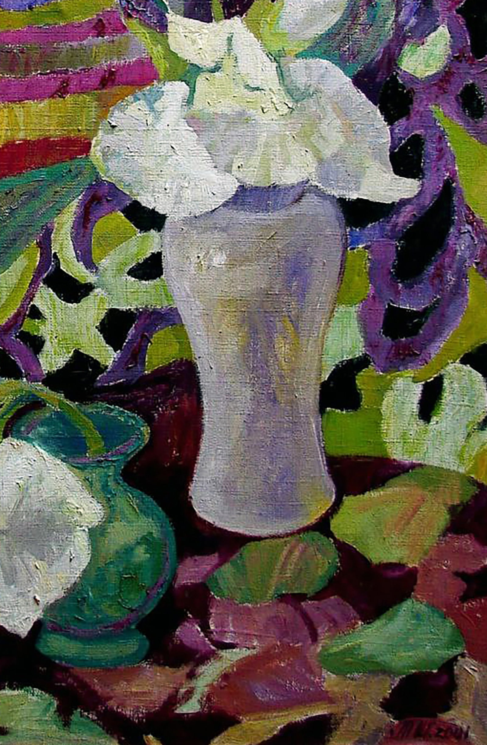 Oil painting Irises Tatyana Shulyak - 5