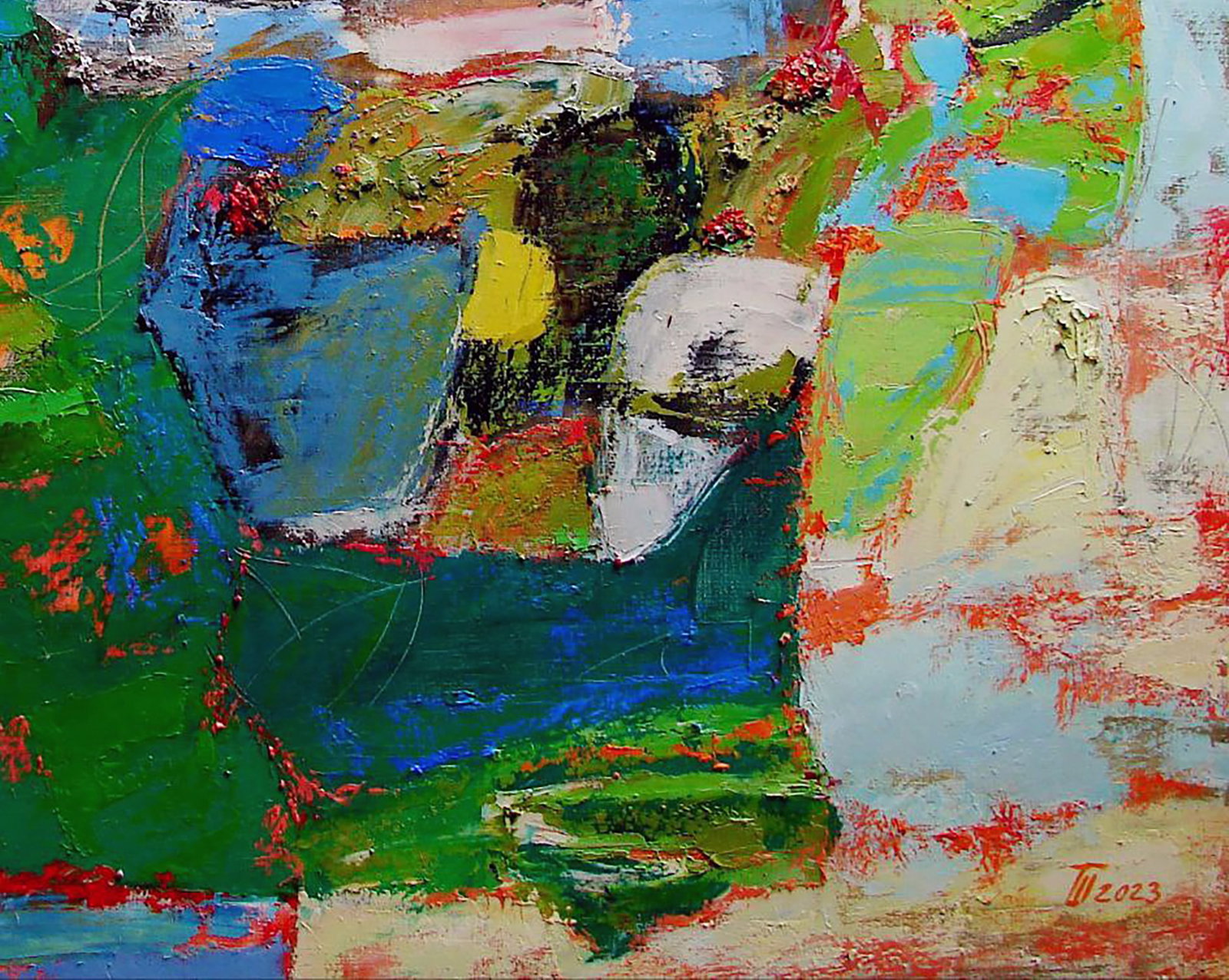 Oil painting Dreams of summer Tatyana Shulyak - 5