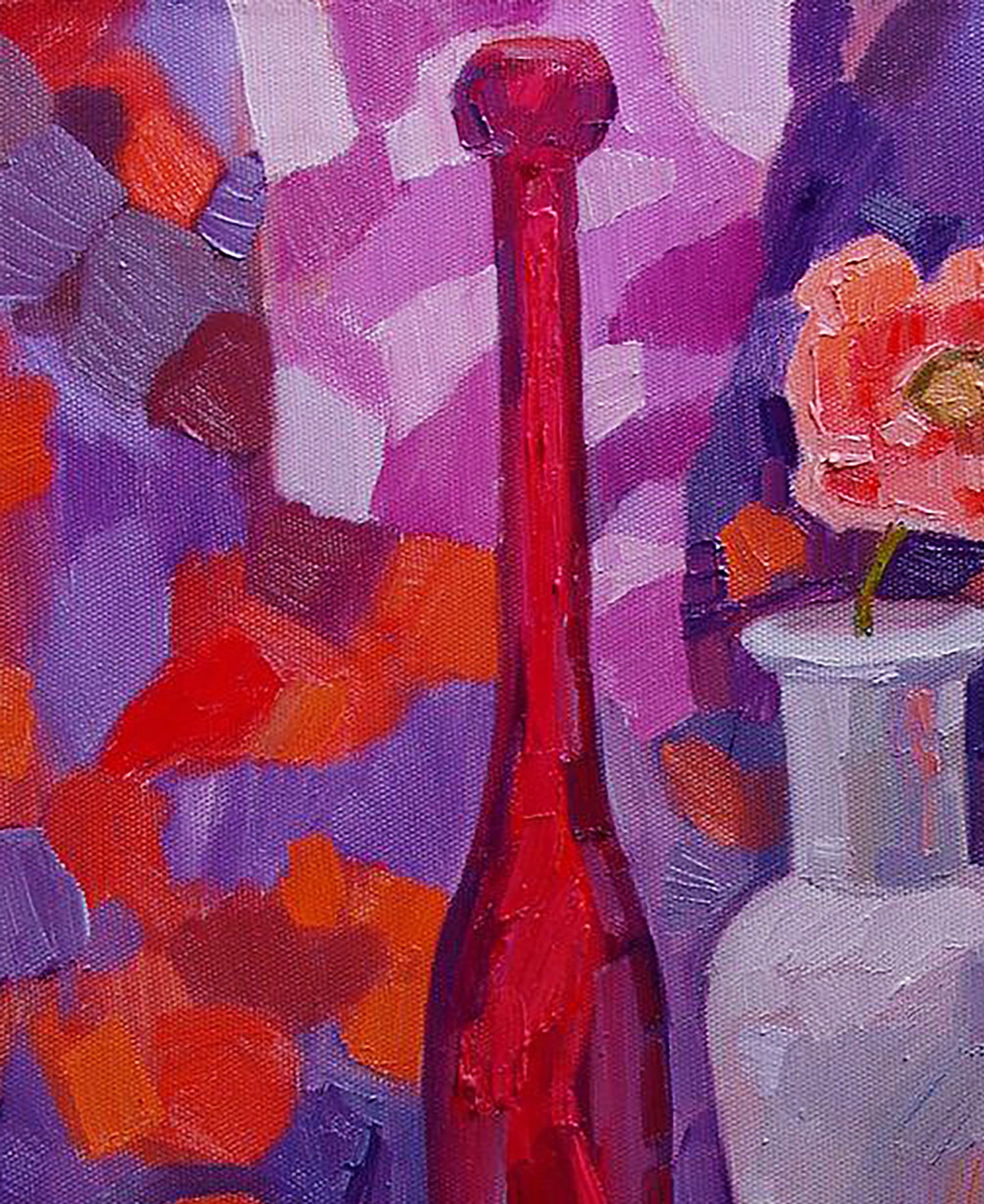 Oil painting Delicate flower Tatyana Shulyak - 2