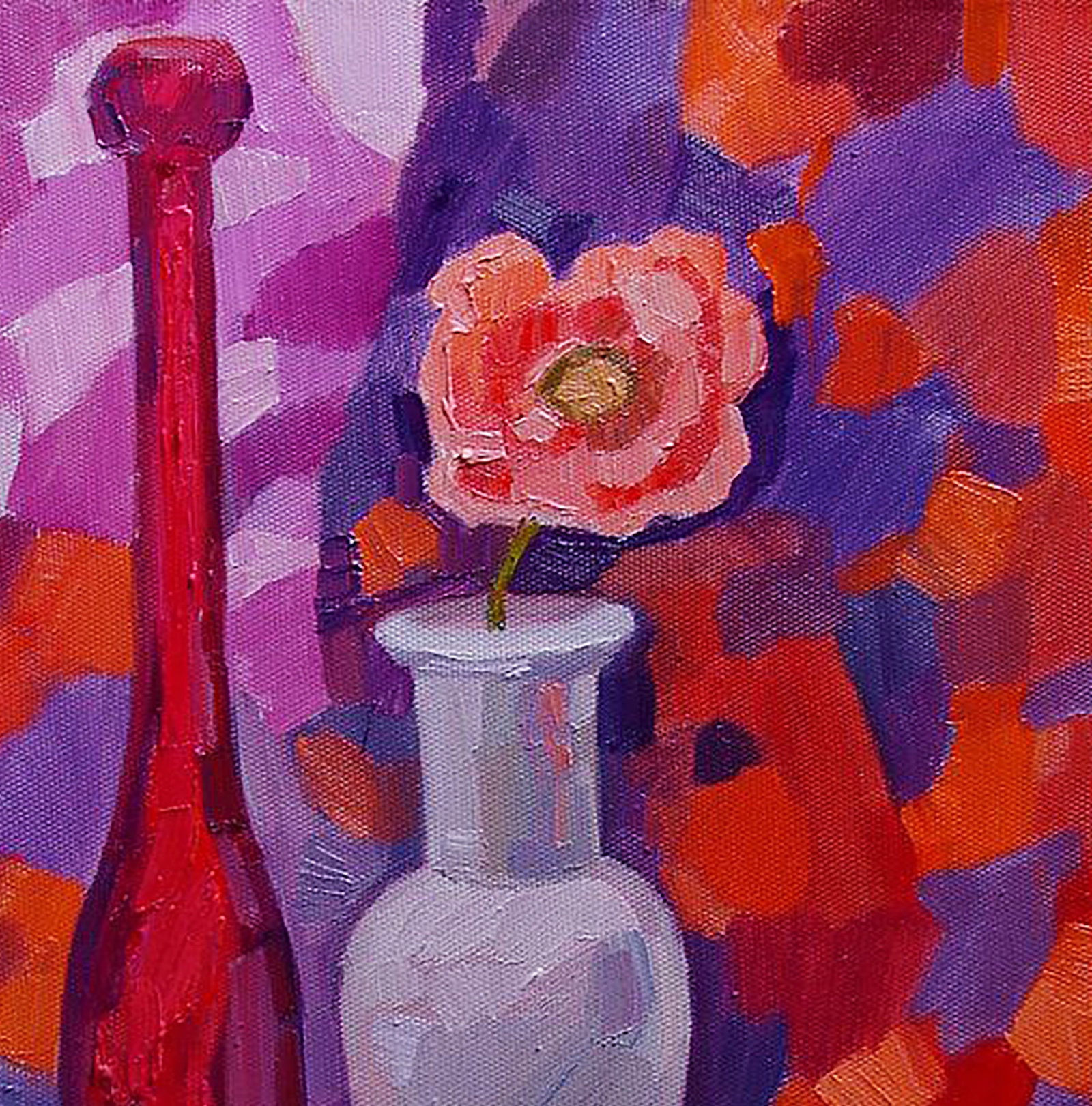 Oil painting Delicate flower Tatyana Shulyak - 3