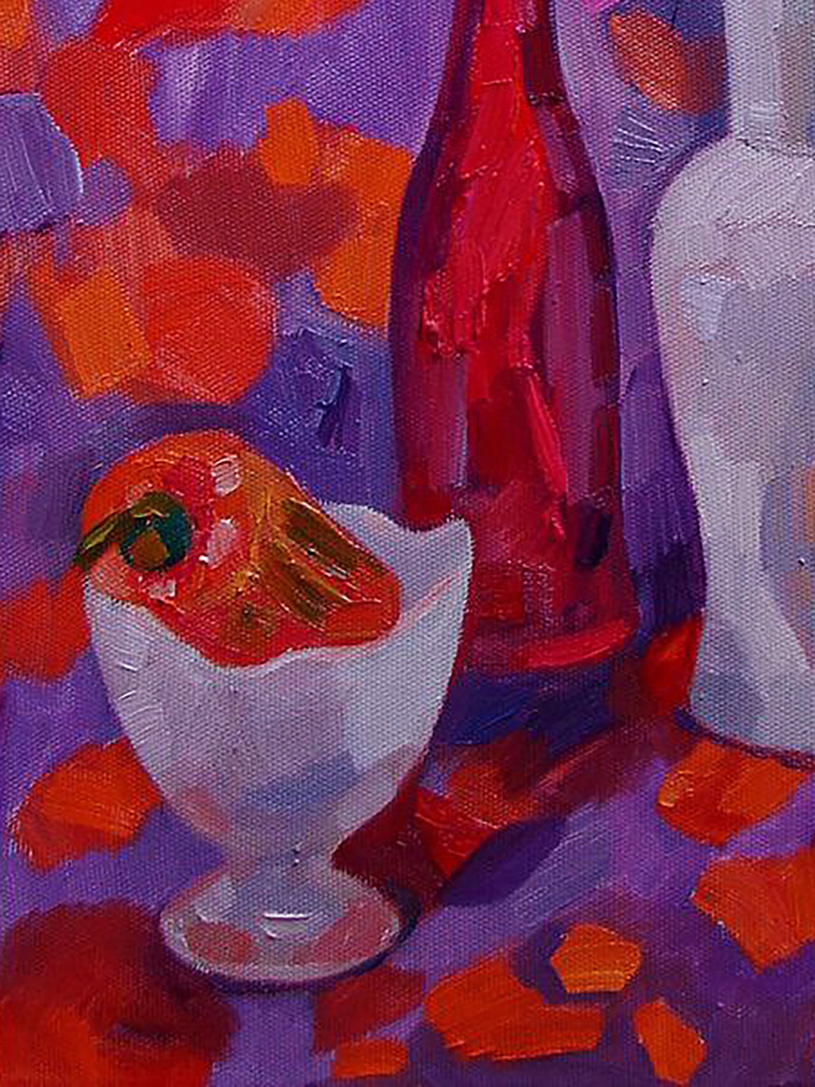 Oil painting Delicate flower Tatyana Shulyak - 4