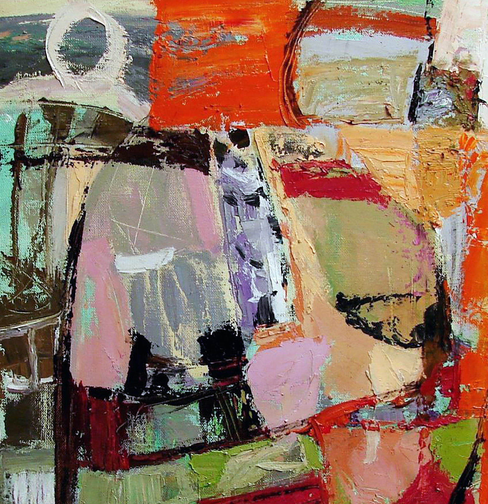 Oil painting Orange mood Tatyana Shulyak - 2