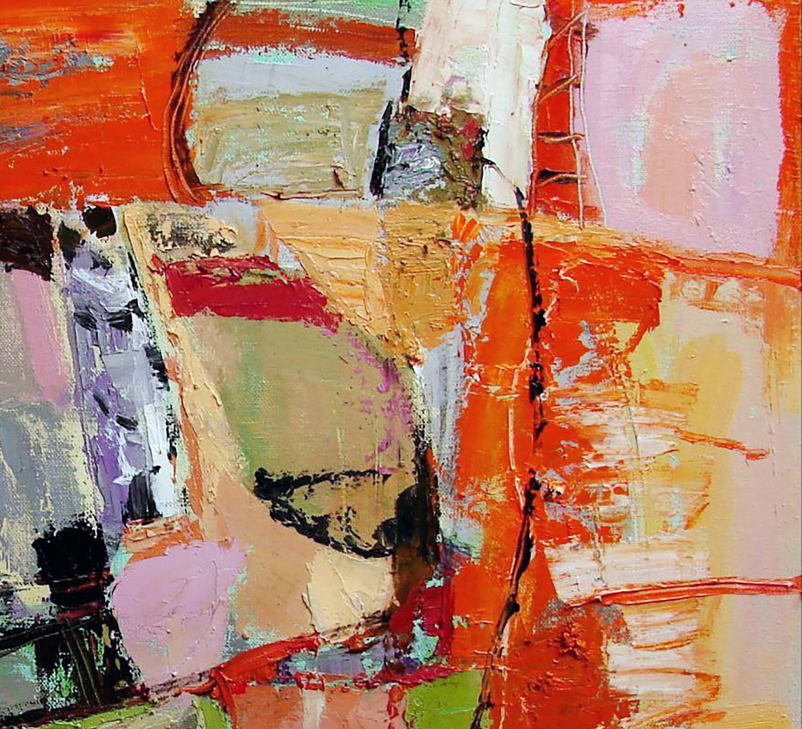 Oil painting Orange mood Tatyana Shulyak - 3