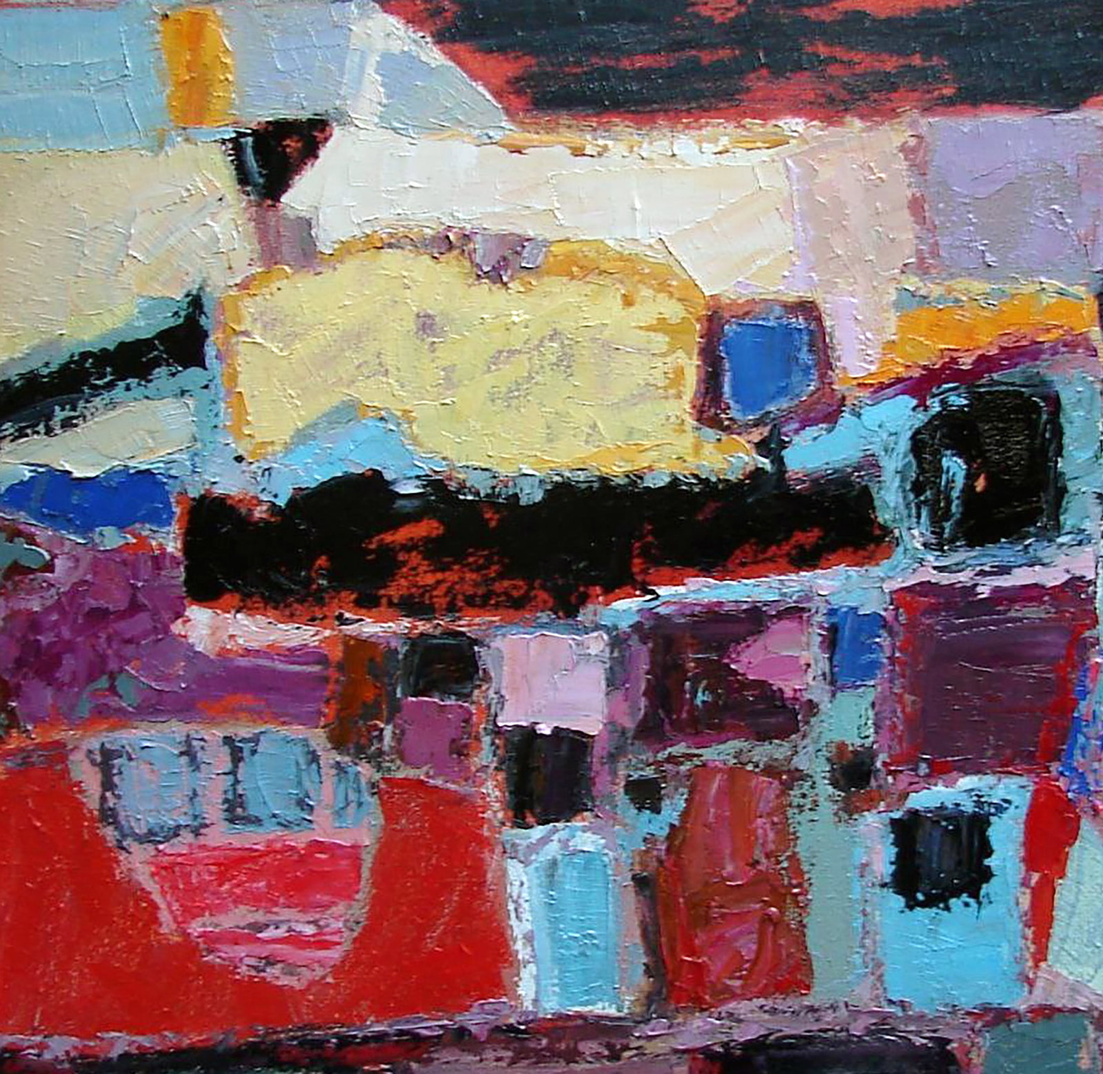 Oil painting Build yourself a house Tatyana Shulyak - 2