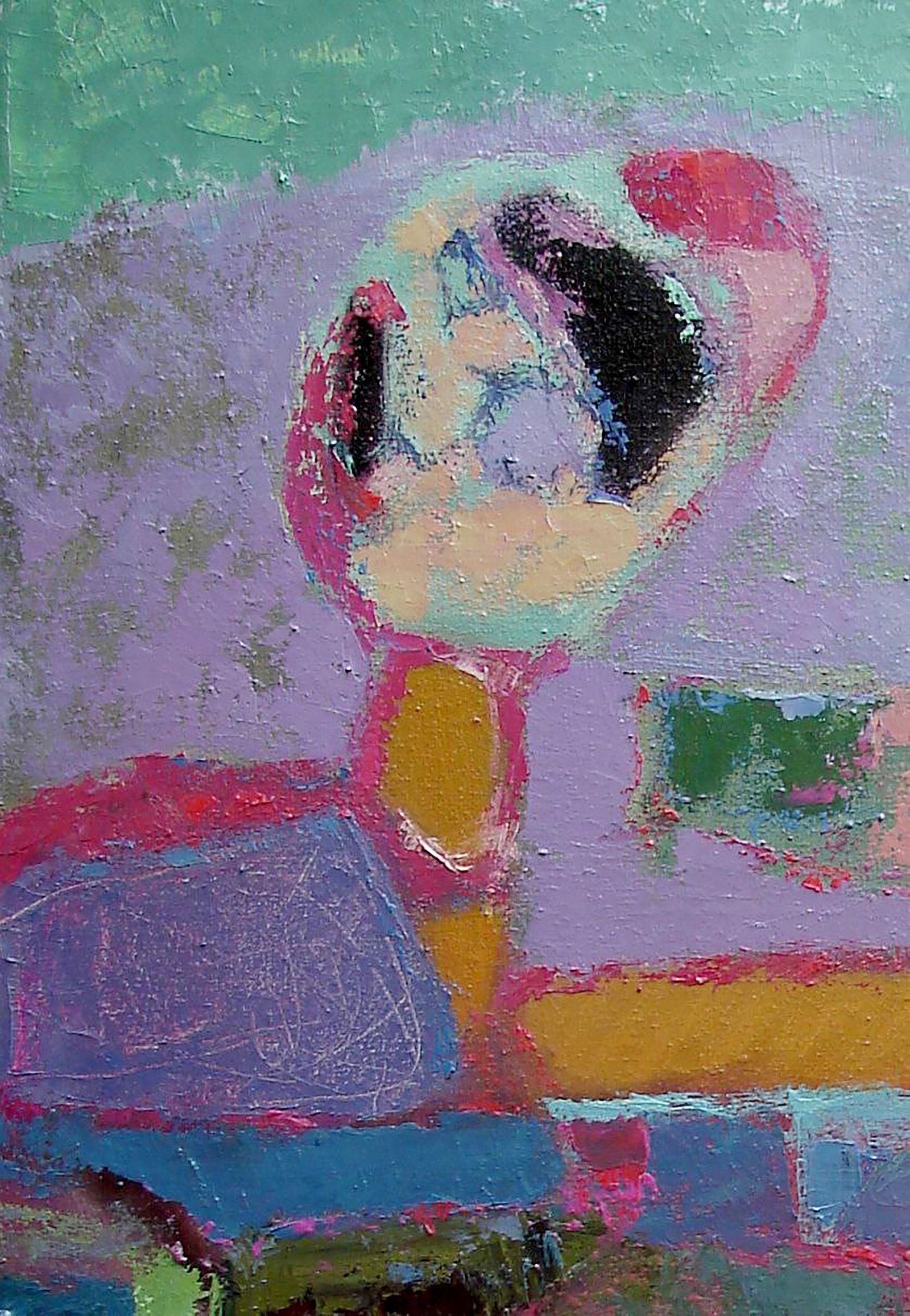 Oil painting Stairs up Tatyana Shulyak - 2