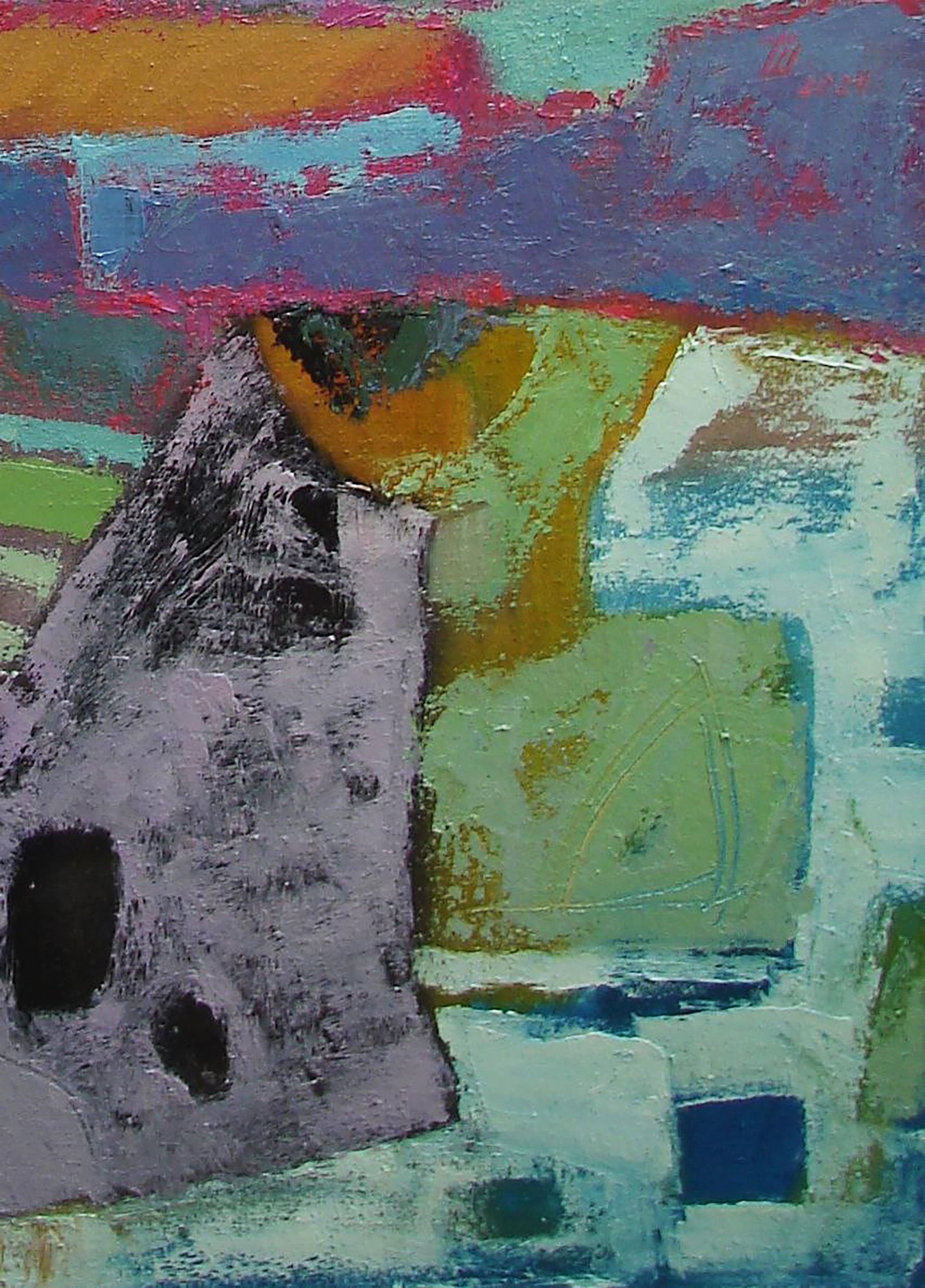 Oil painting Stairs up Tatyana Shulyak - 3