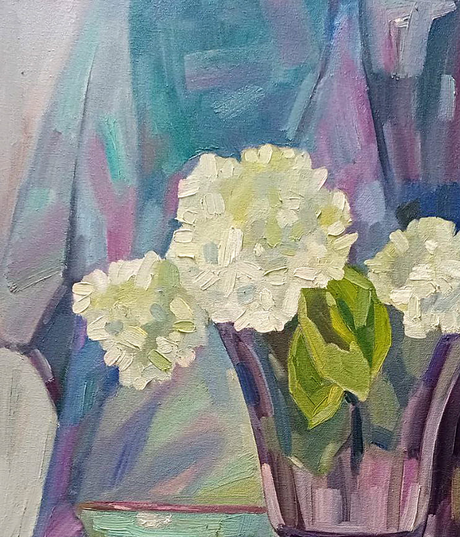 Oil painting Hydrangea Tatyana Shulyak - 2