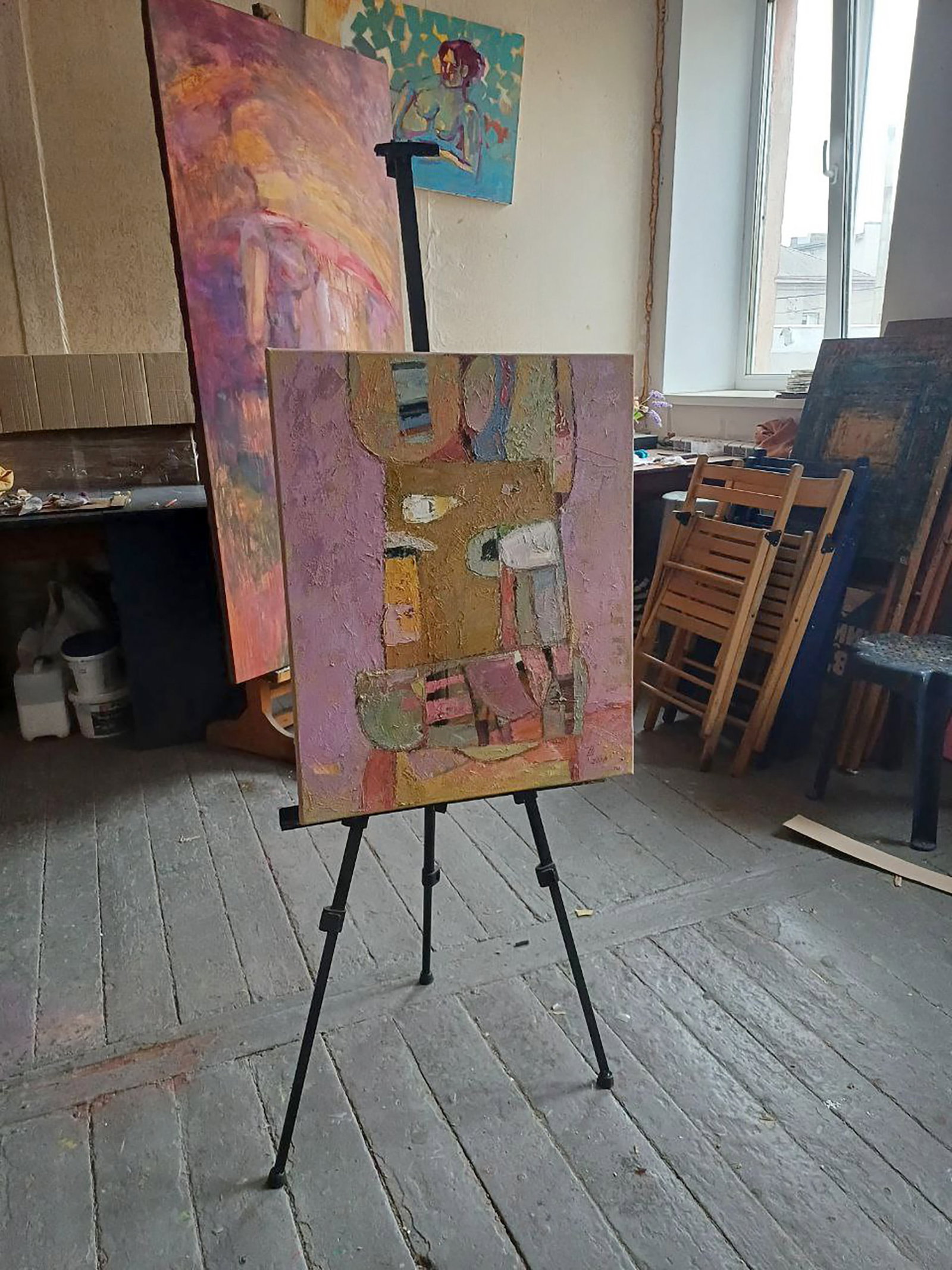 Oil painting Tower Tatyana Shulyak - 6