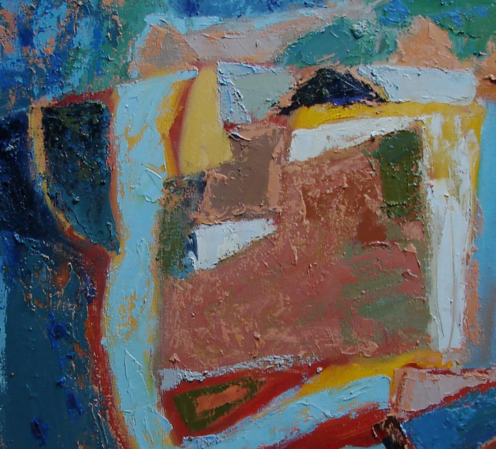 Oil painting Breakfast on the grass Tatyana Shulyak - 2