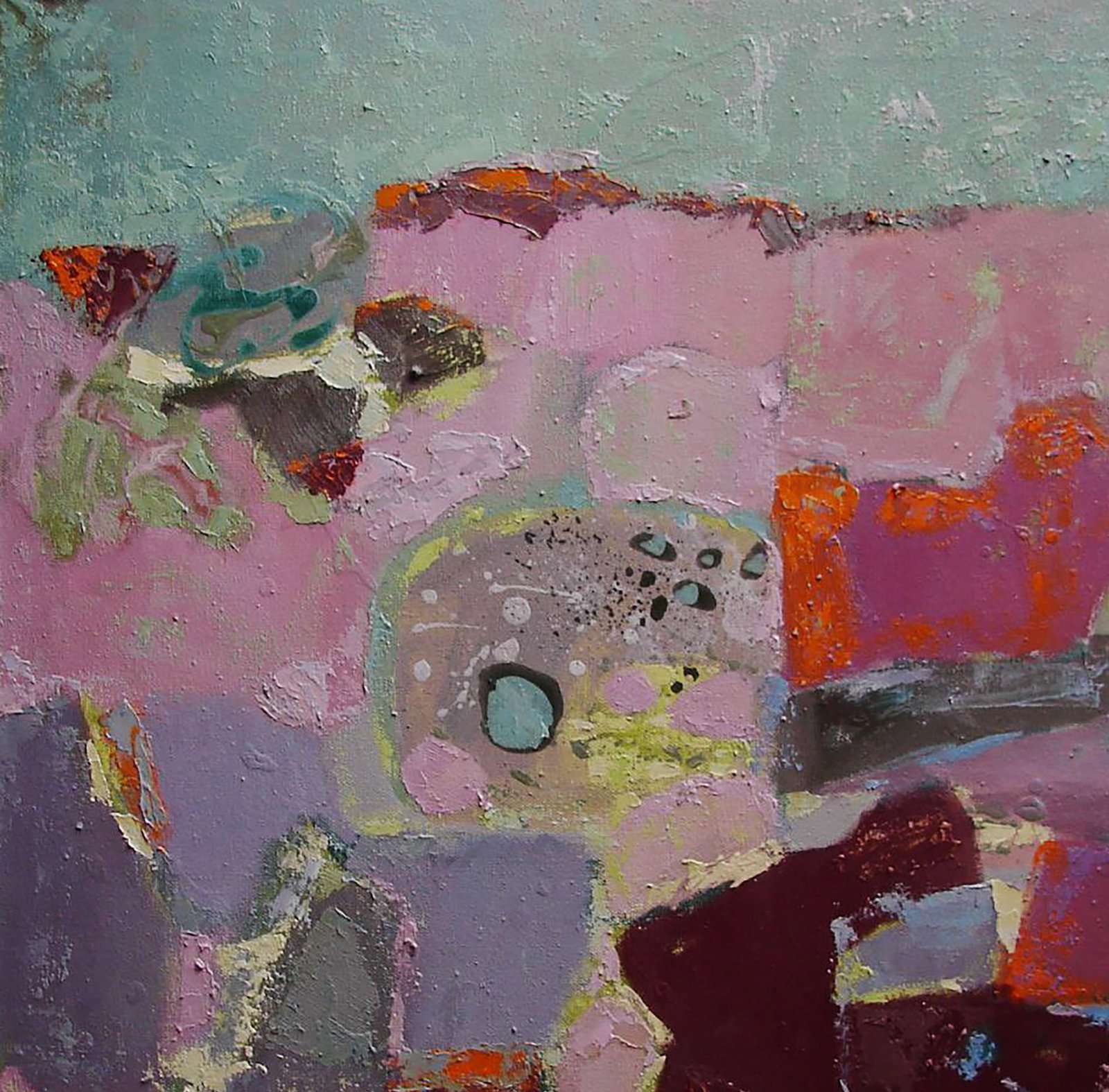 Oil painting Interpretation of pink Tatyana Shulyak - 2