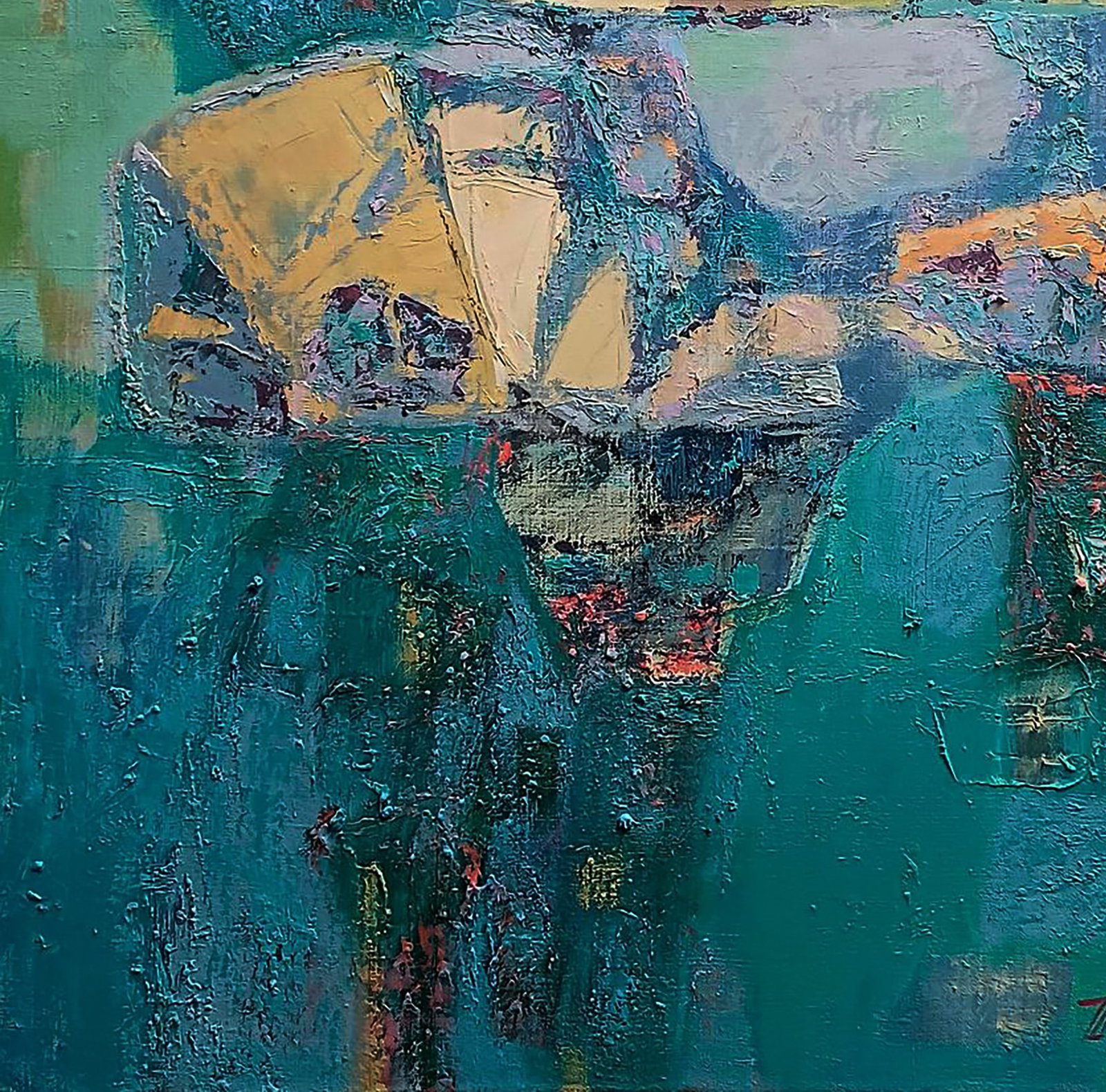 Oil painting Island of Freedom Tatyana Shulyak - 4