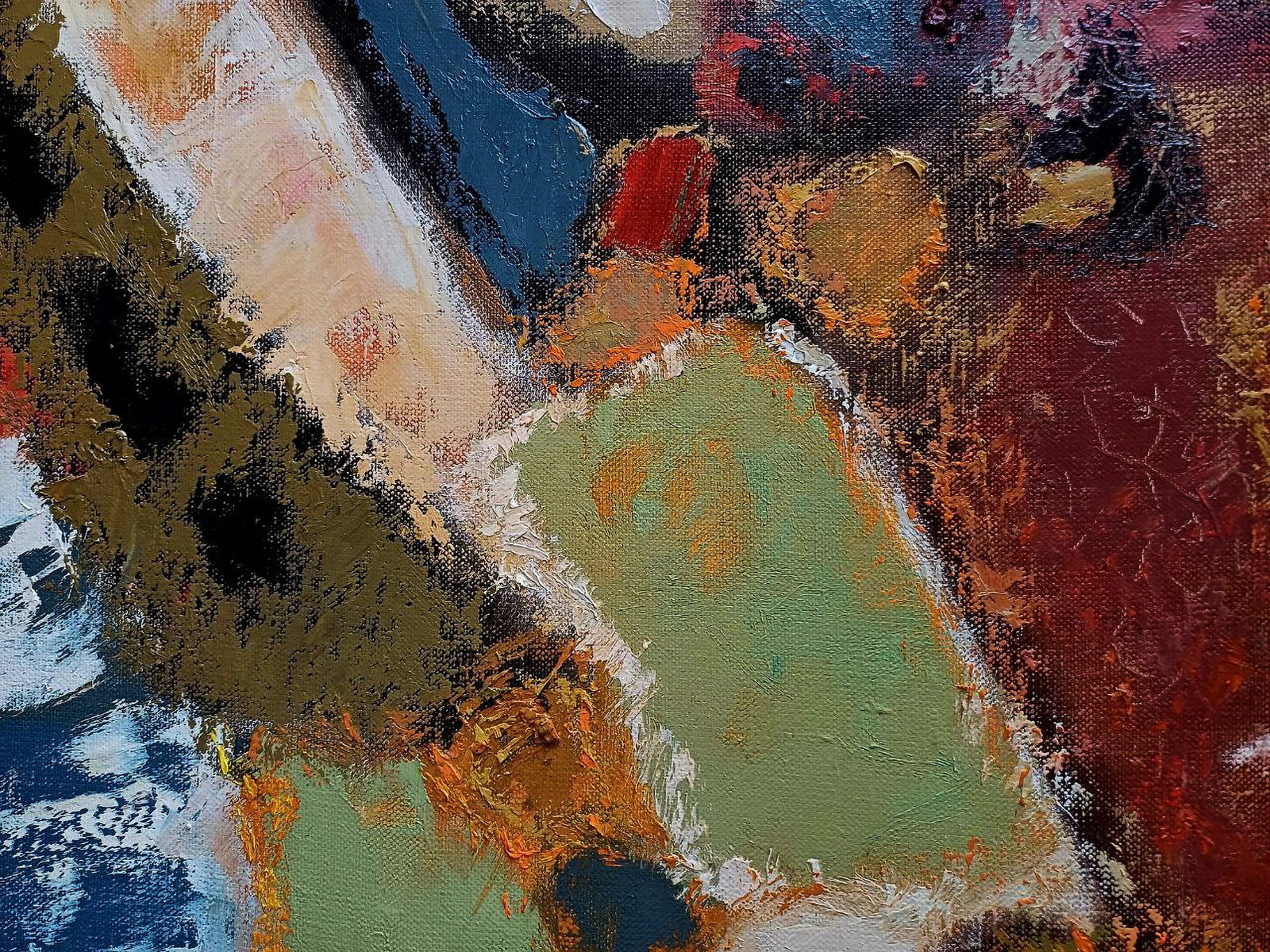 Oil painting The Copenhagen Mystery Tatyana Shulyak - 2