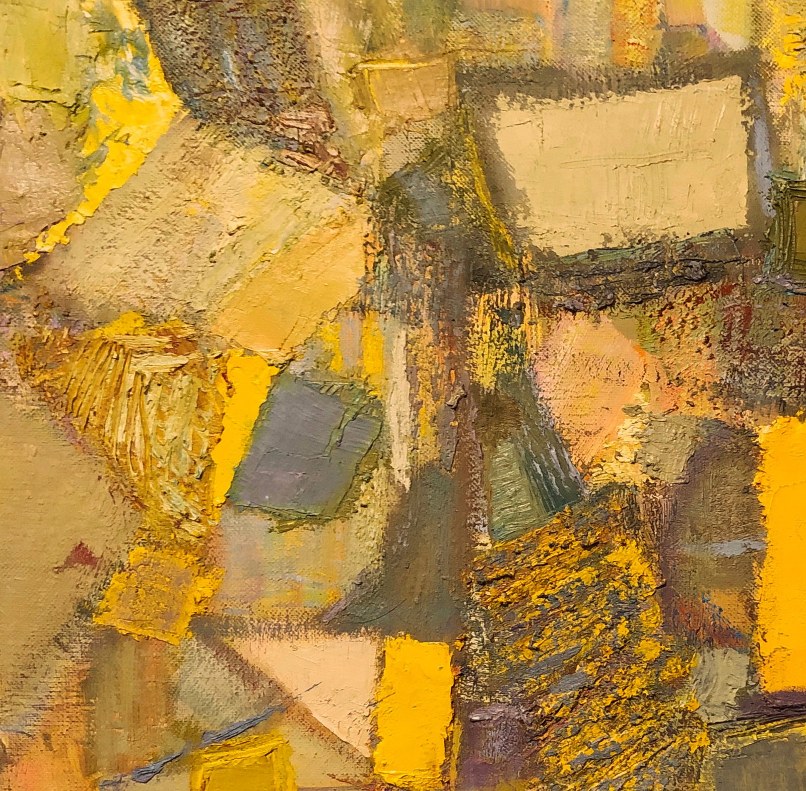 Oil painting Voices of the Yellow Light Alexey Rubanov - 2