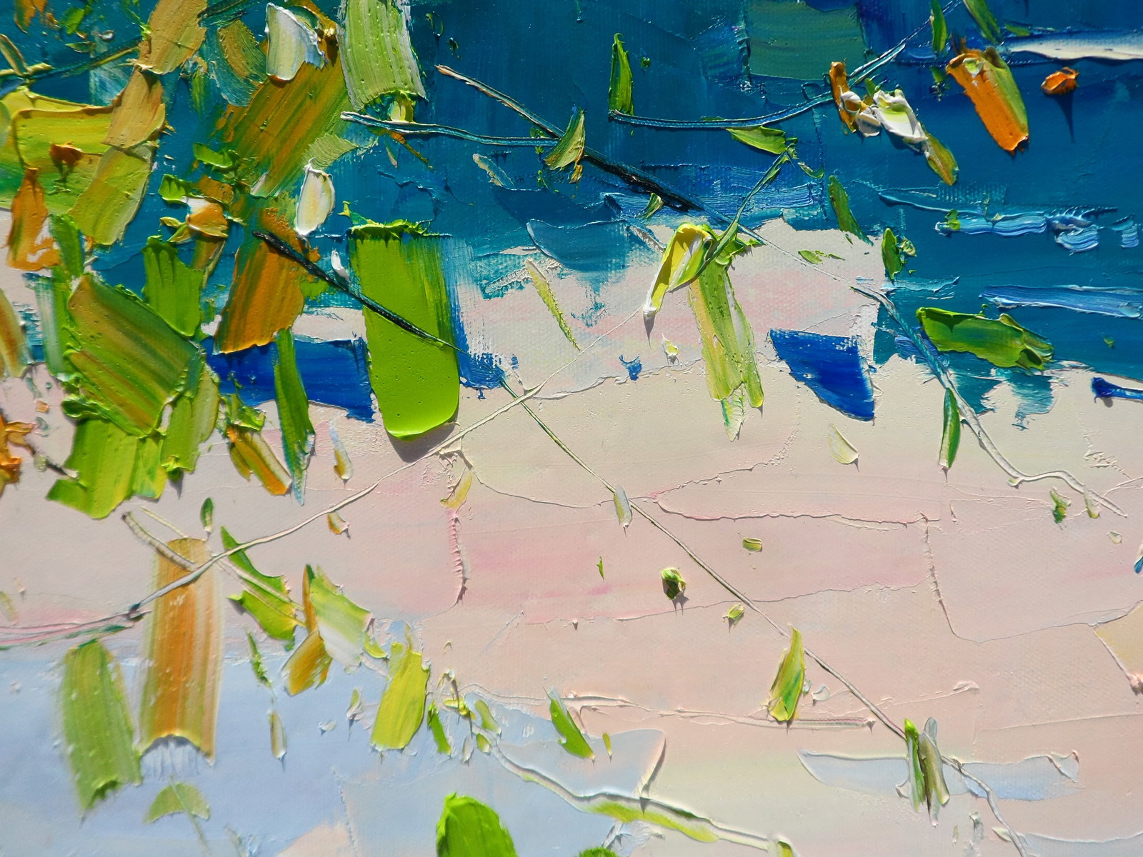 Oil painting Reflection of Water Yegor Dulin - 4