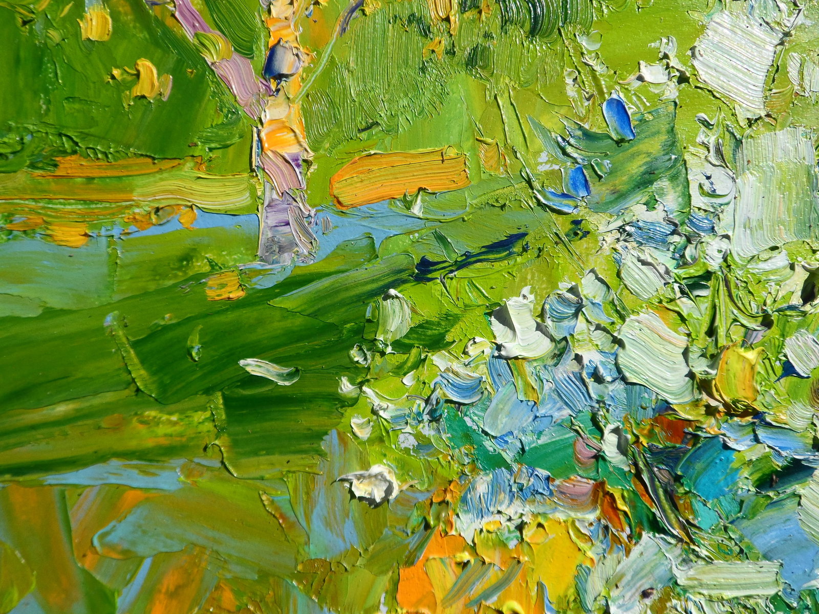 Oil painting Summer Flowers in Vase Yegor Dulin - 6