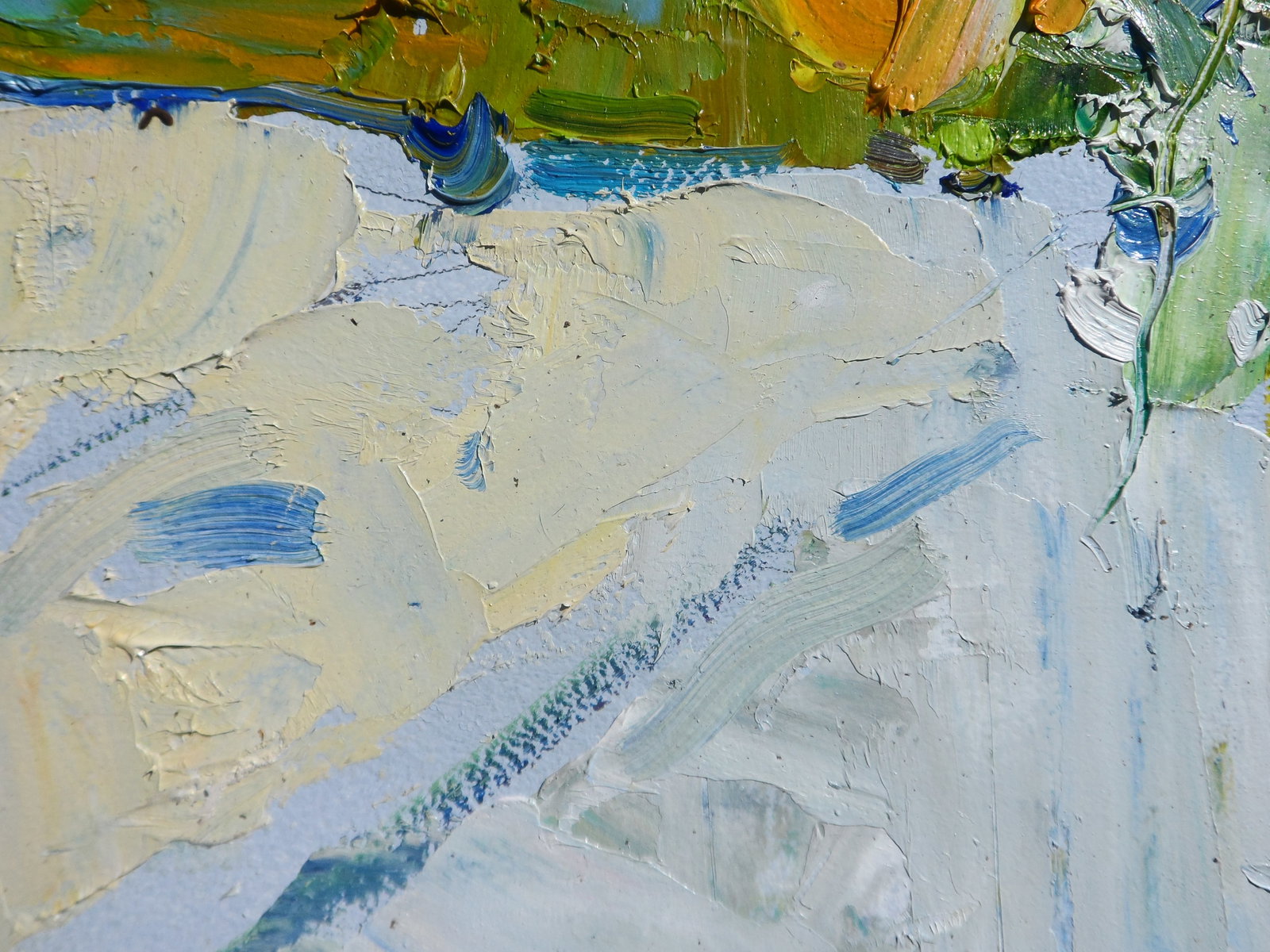 Oil painting Summer Flowers in Vase Yegor Dulin - 7