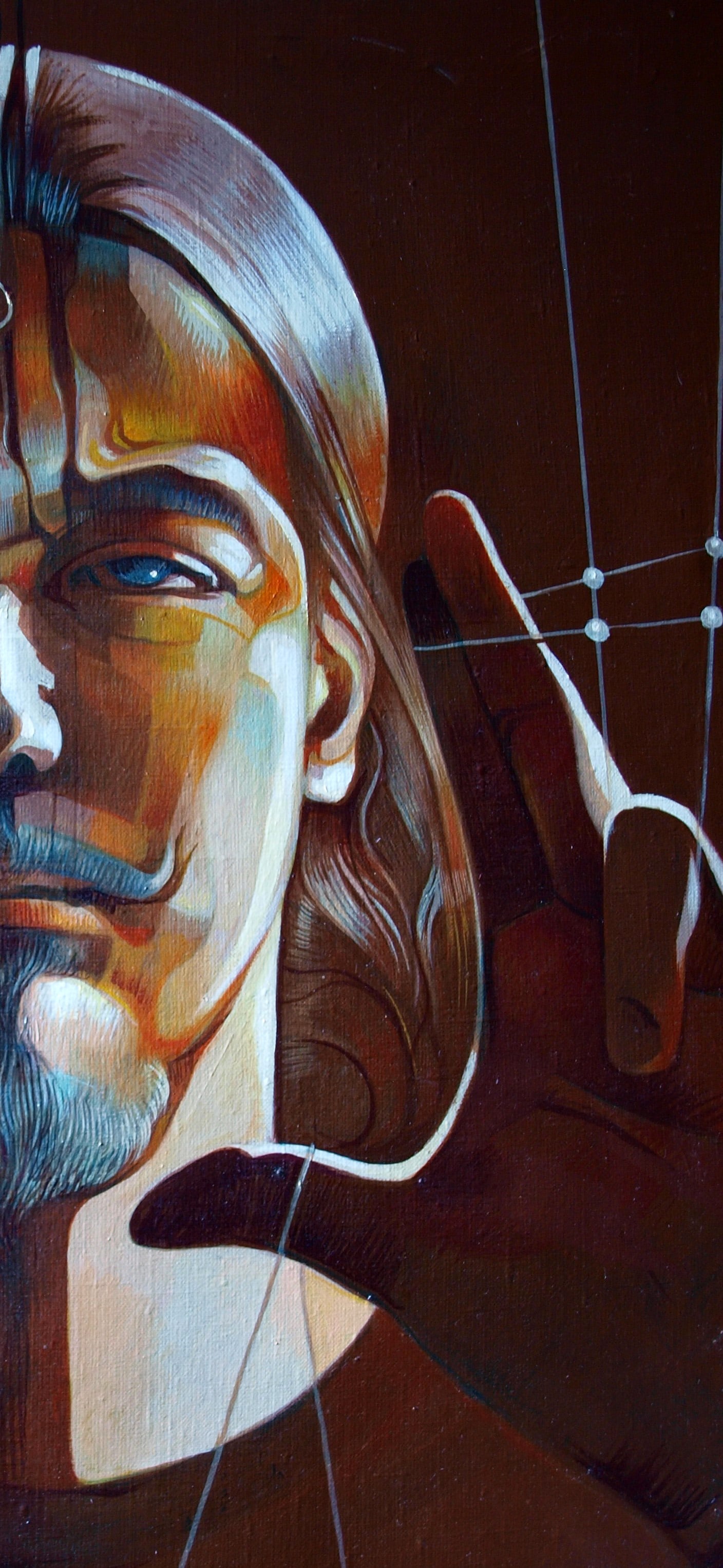 Oil painting Eight degrees of perfection Konsta G. Amelinn - 2