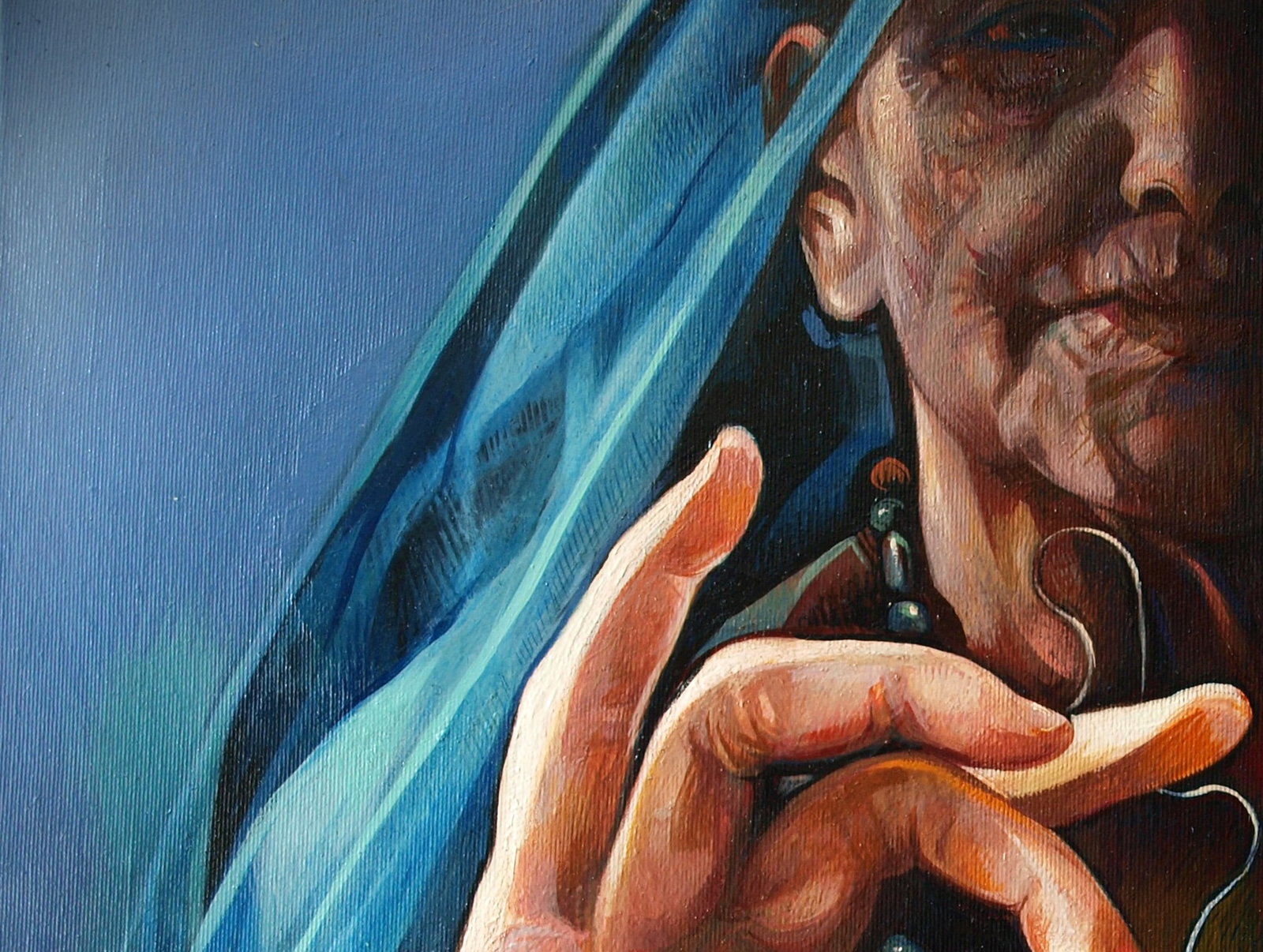 Oil painting Balances Konsta G. Amelinn - 2