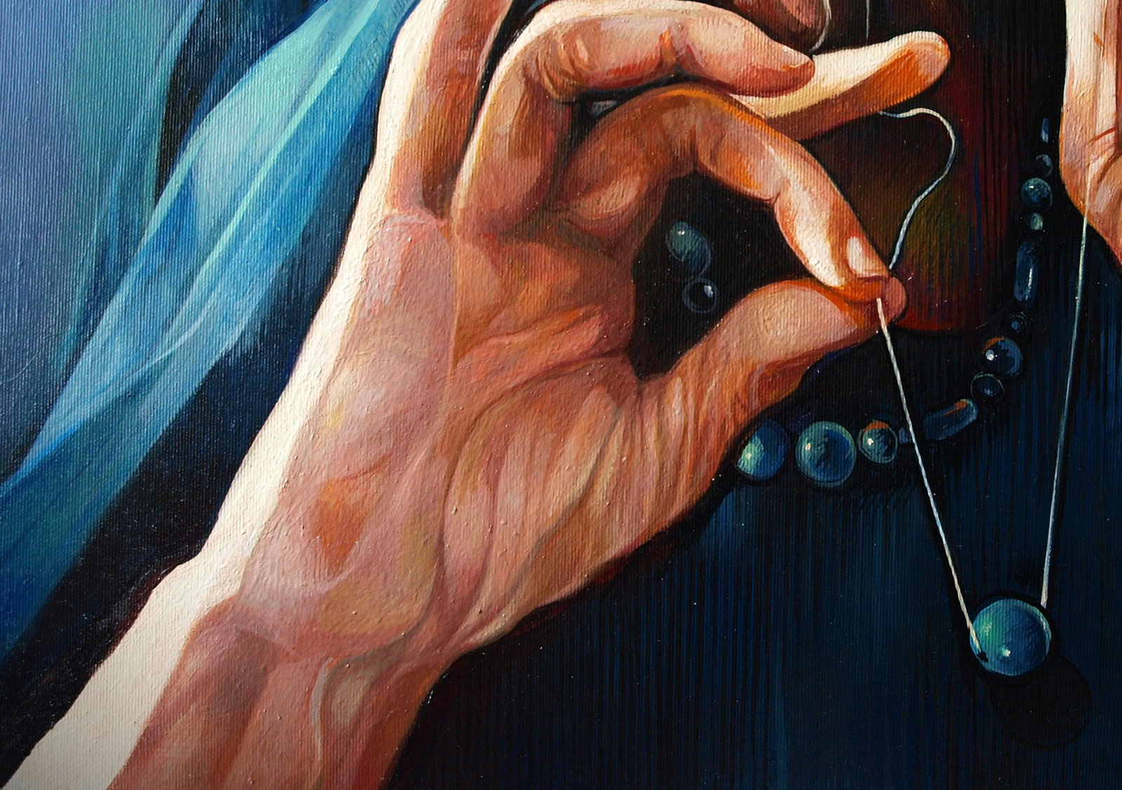 Oil painting Balances Konsta G. Amelinn - 4