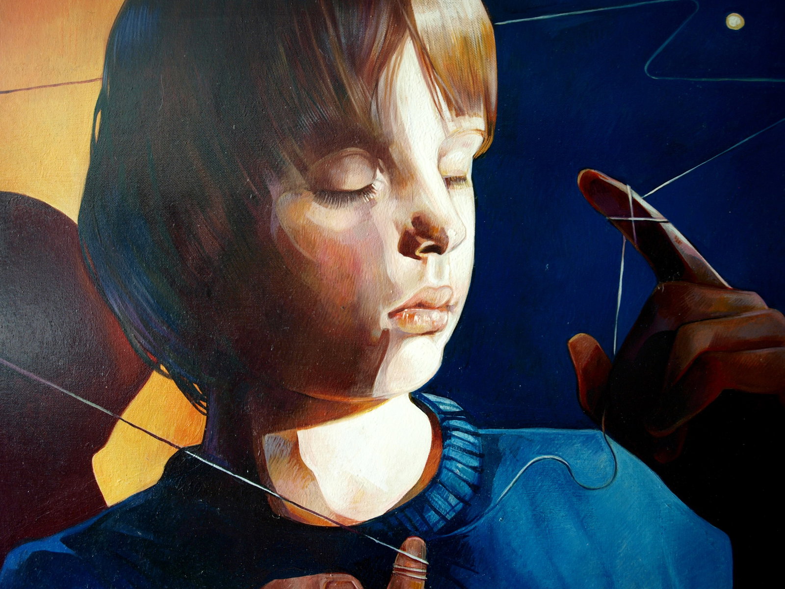 Oil painting Dream Catcher Konsta G. Amelinn - 3