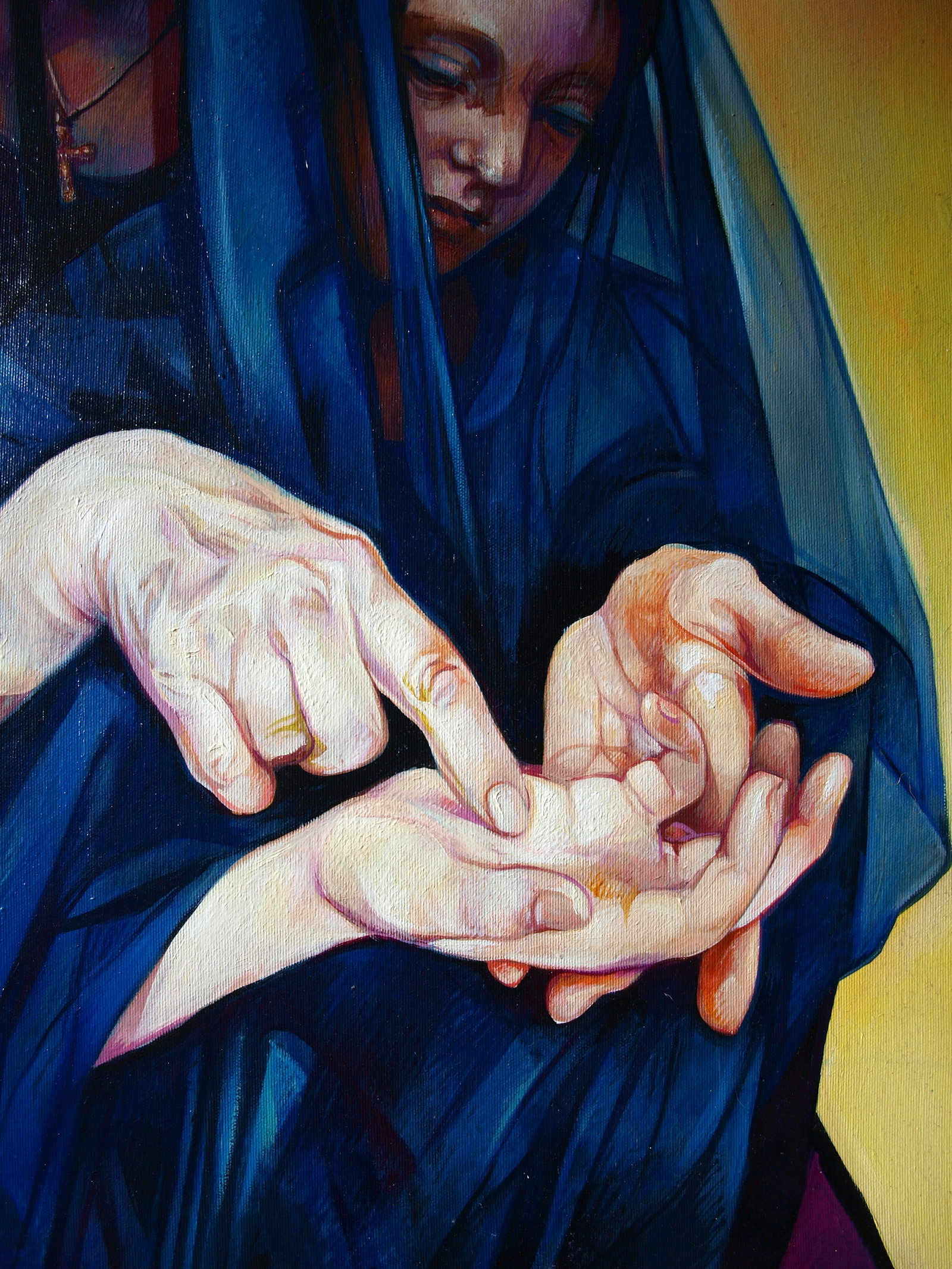 Oil painting Fate Konsta G. Amelinn - 2