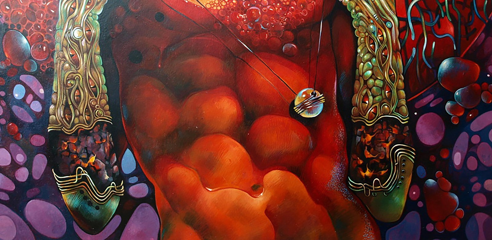 Oil painting Agnihotra Konsta G. Amelinn - 9