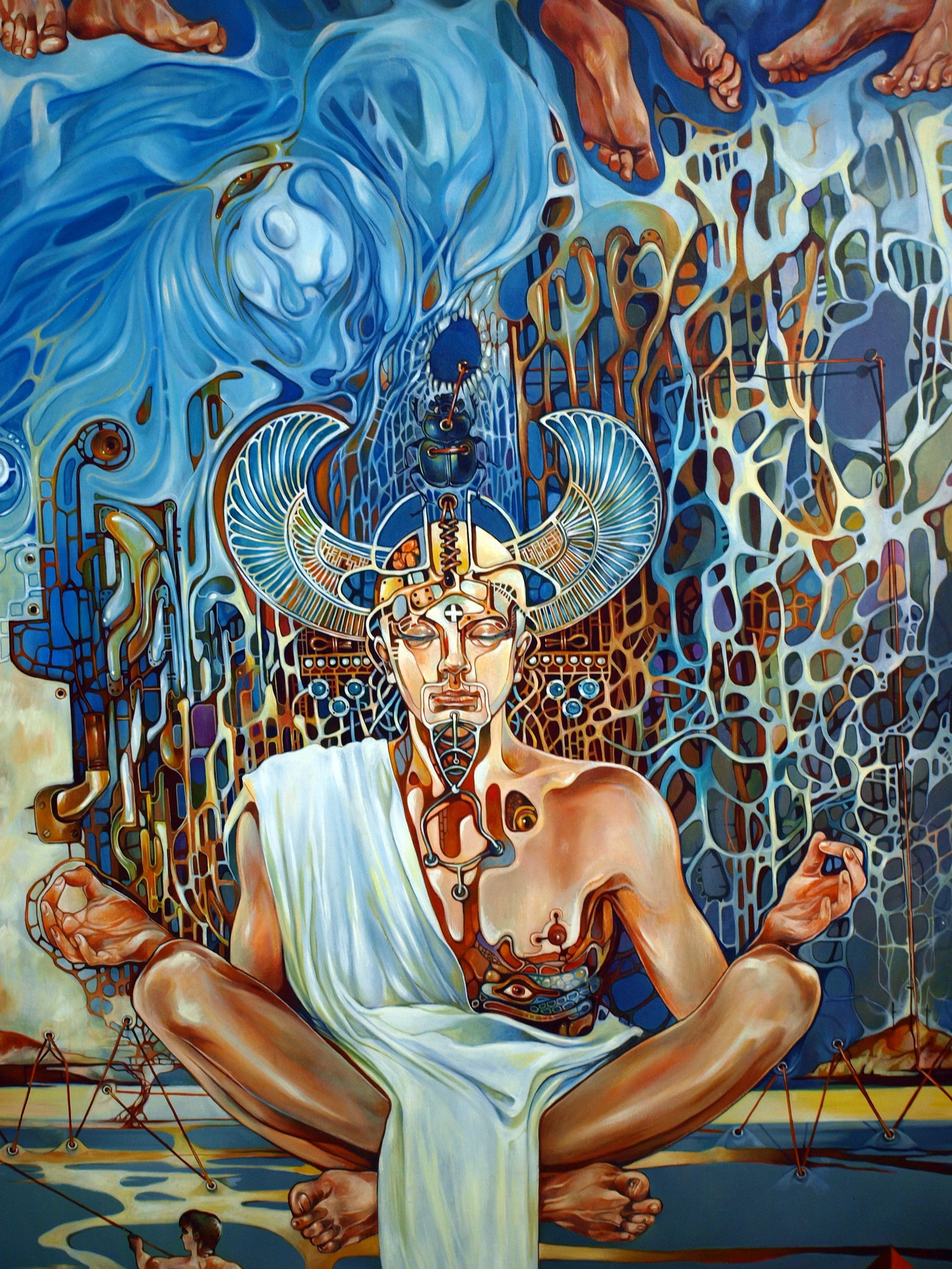 Oil painting Arjuna Konsta G. Amelinn - 3