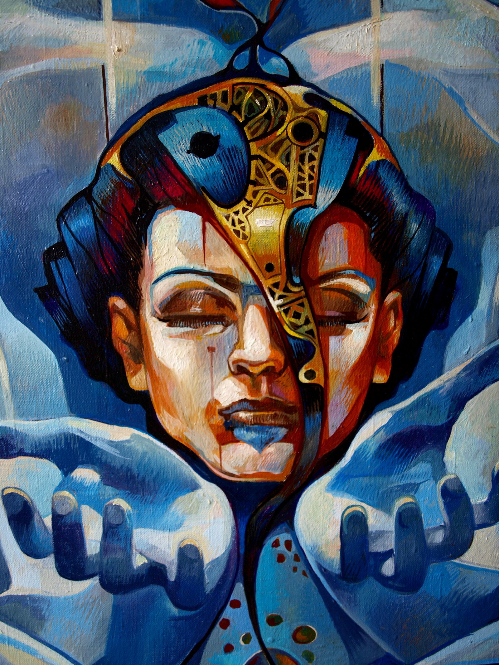 Oil painting Ashwattha Konsta G. Amelinn - 8