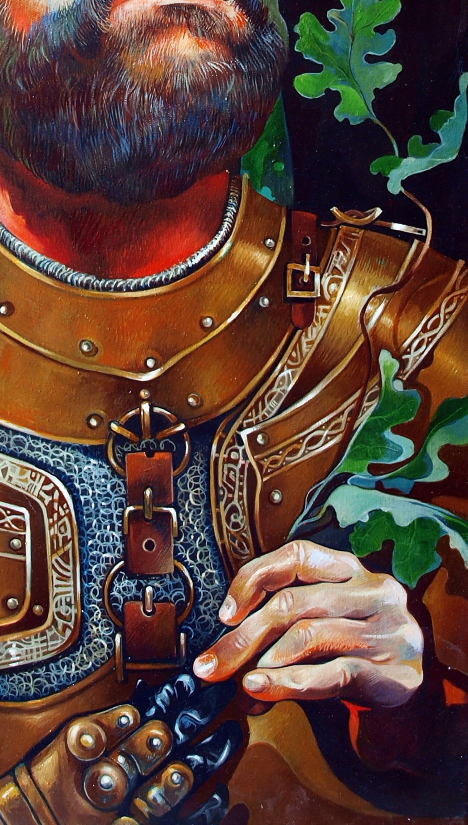 Oil painting Bhima Konsta G. Amelinn - 2