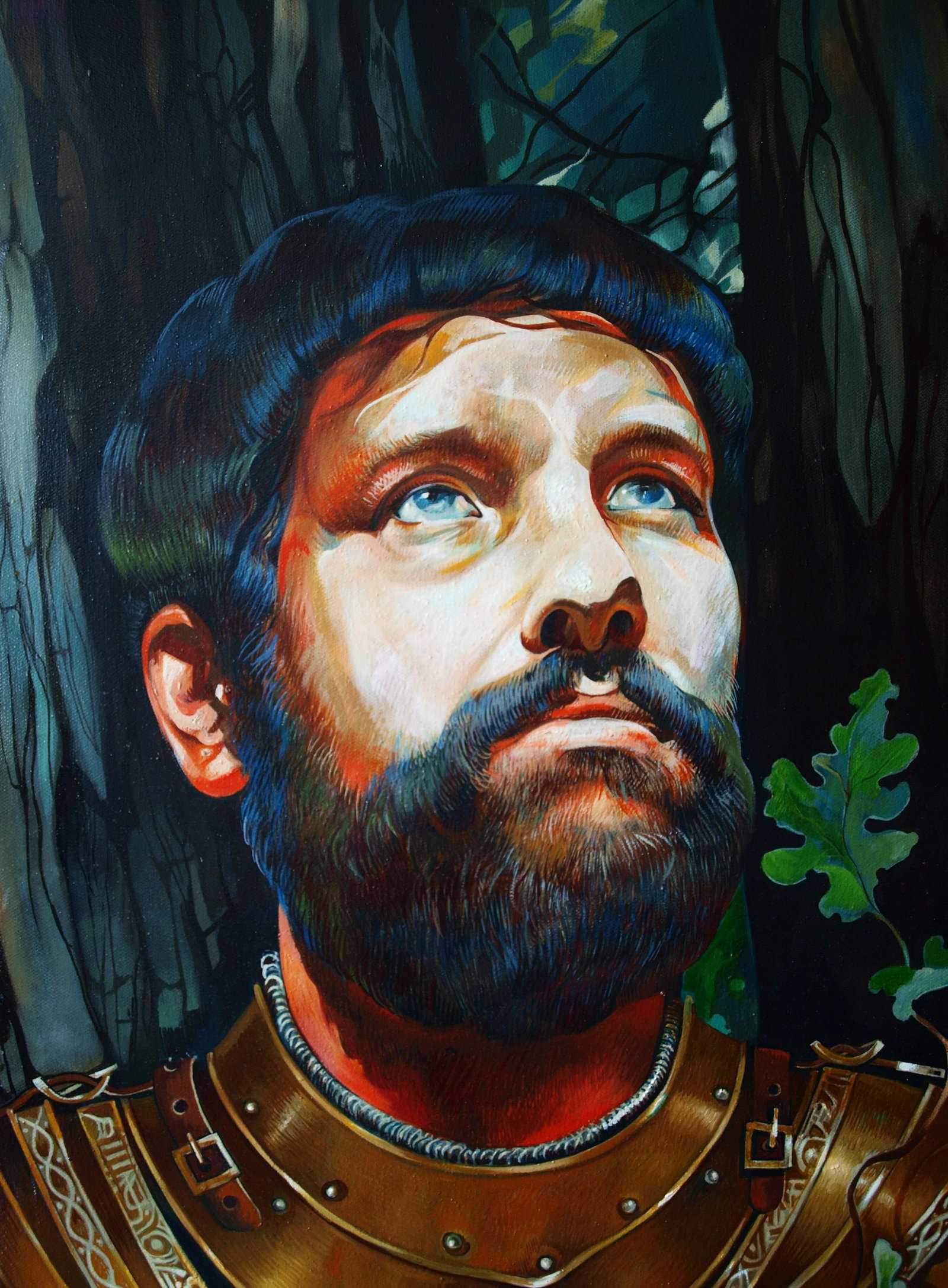 Oil painting Bhima Konsta G. Amelinn - 5