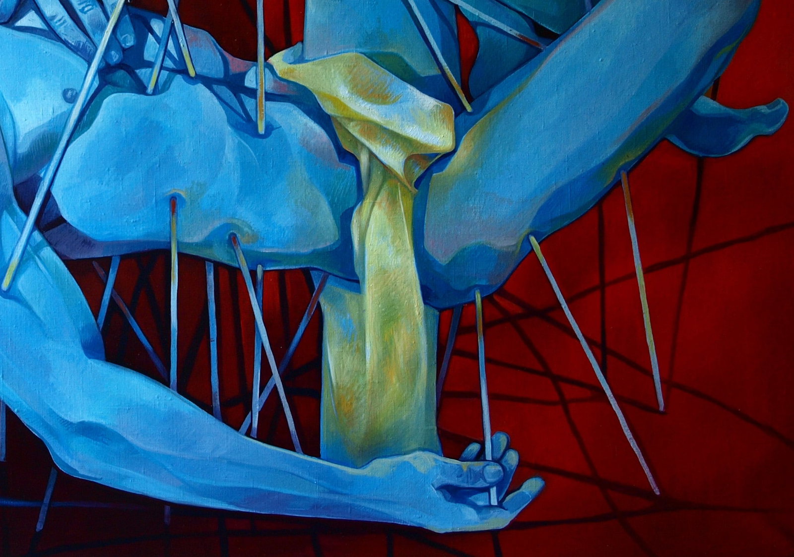 Oil painting Bhishma Konsta G. Amelinn - 5