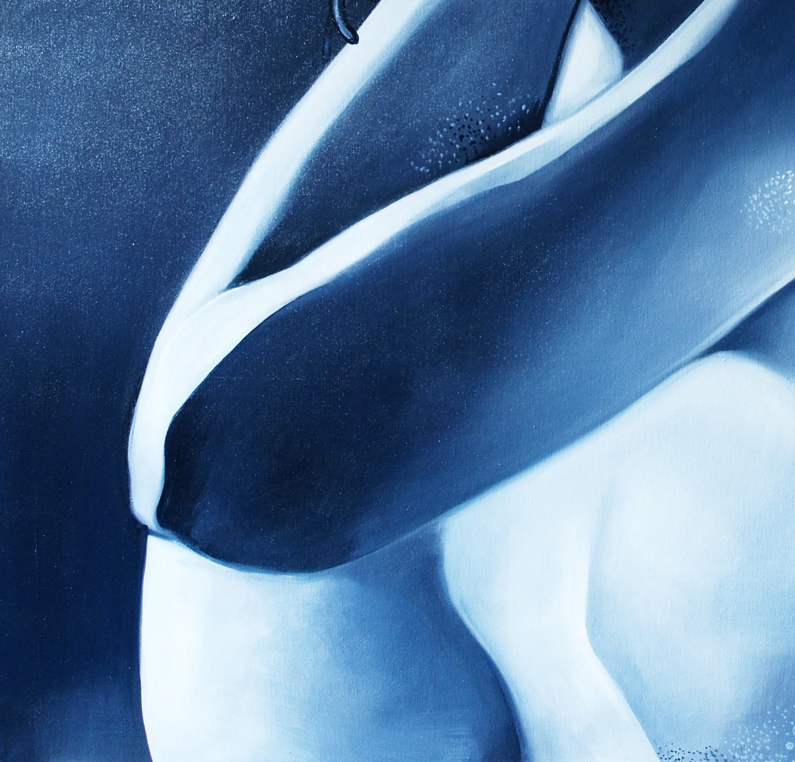 Oil painting Touching bodies Konsta G. Amelinn - 4