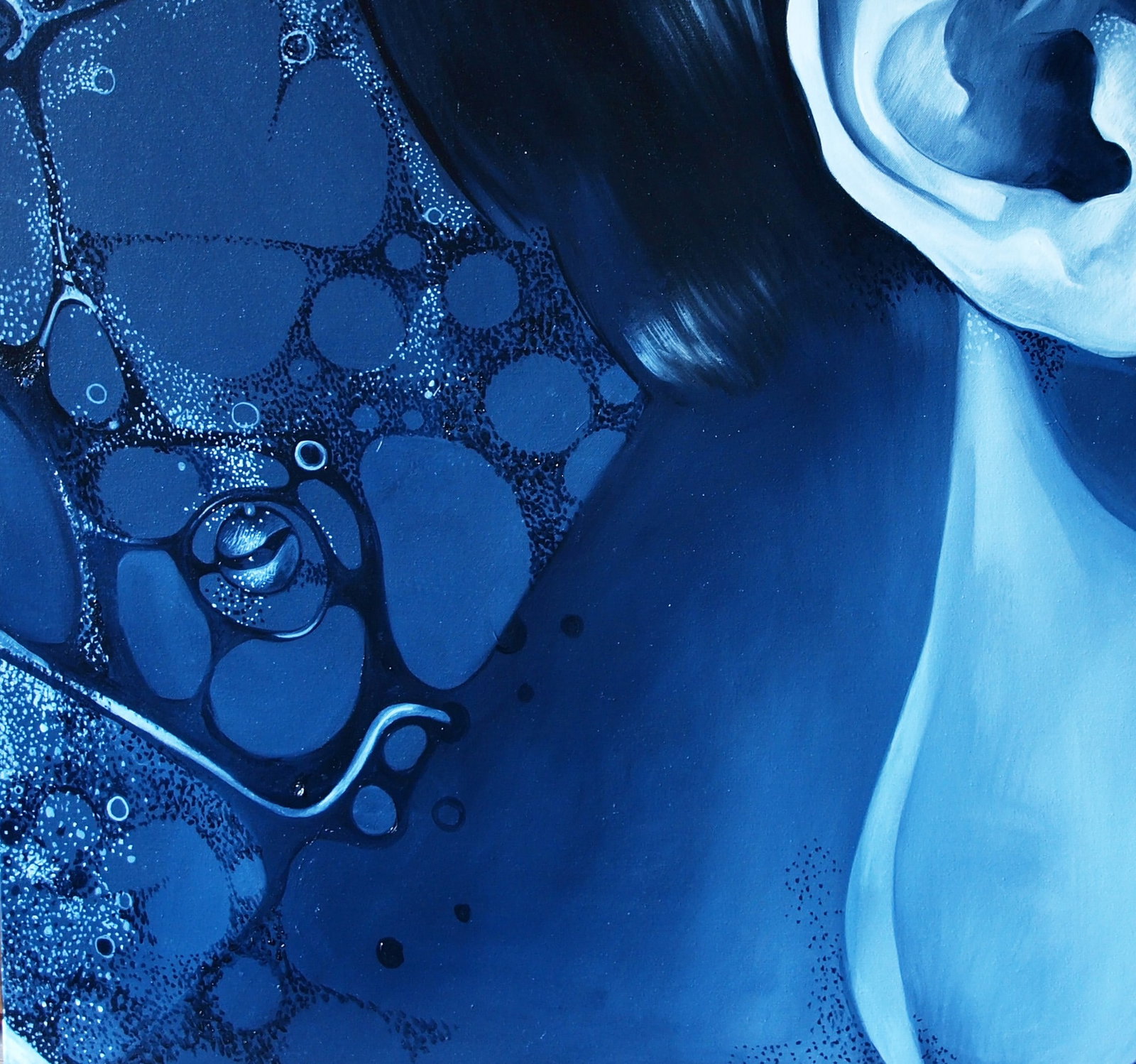 Oil painting Before pleasure Konsta G. Amelinn - 4