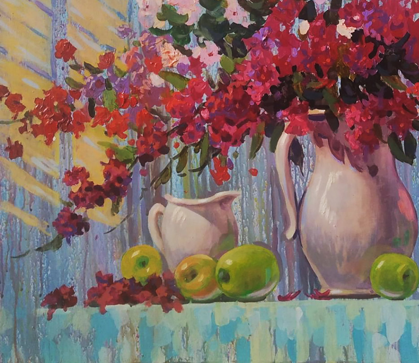 Acrylic painting Good morning Serhii Kachyn - 4