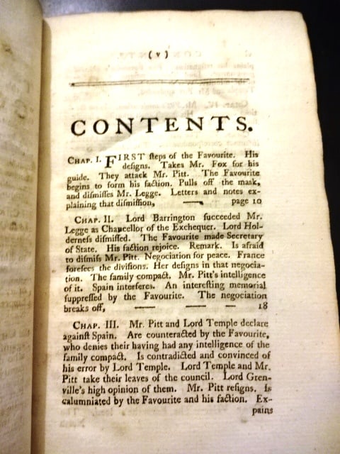 1766 The History of the Late Minority English Politics - 2