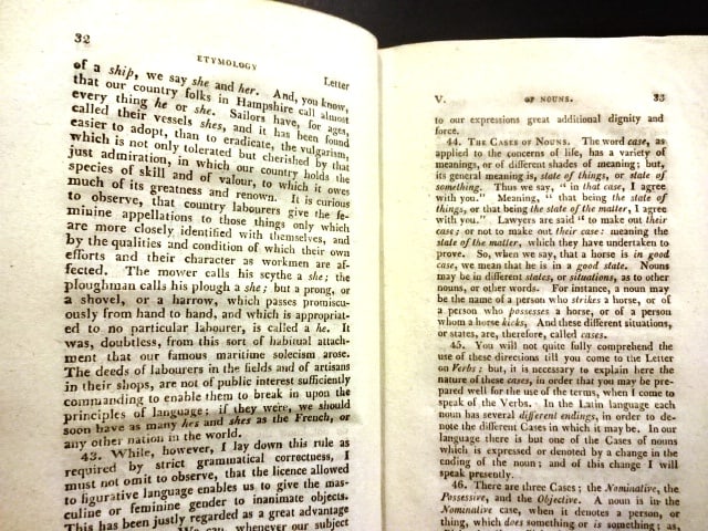 1819 A Grammar of the English Language Cobbett - 2