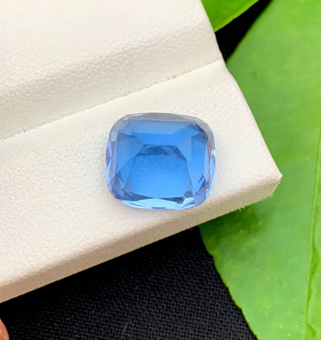 Natural Santa Maria Aquamarine Gemstone: 6.35 Carat Beryl - 2