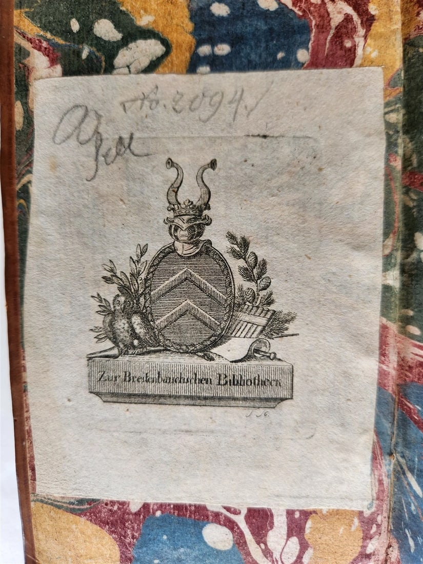 1716 GEOMETRY by LE CLERC antique ILLUSTRATED w/ 45 ENGRAVINGS - 3