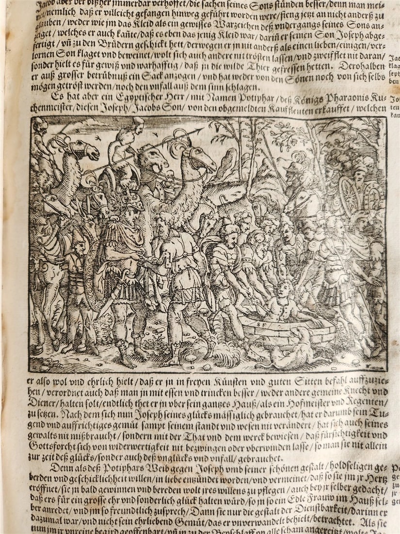 1569 FLAVIUS JOSEPHUS ILLUSTRATED JEWISH HISTORY antique PIGSKIN FOLIO JUDAICA - 7