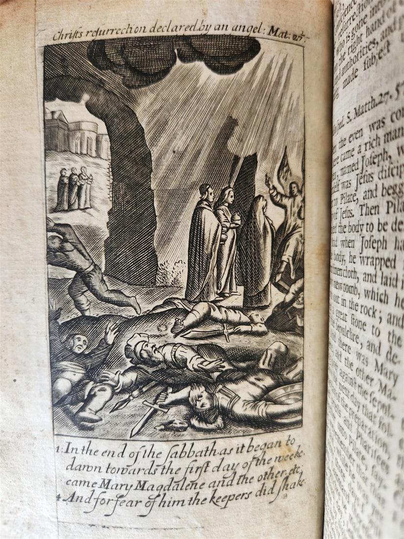 1680 BOOK OF COMMON PRAYER fully illustrated ANTIQUE in ENGLISH - 17